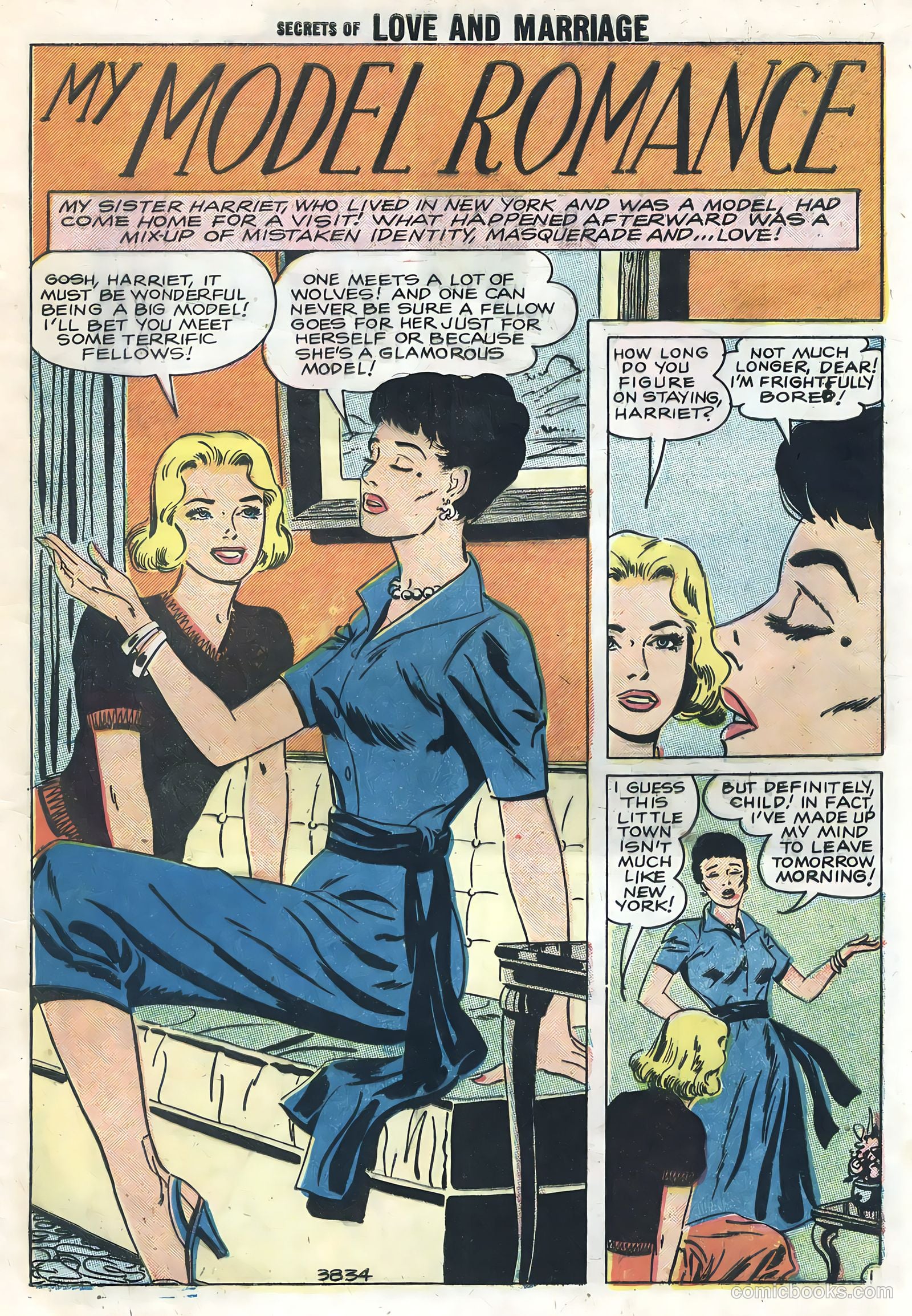 Secrets of Love and Marriage #9 (1958) — page 9 of 36