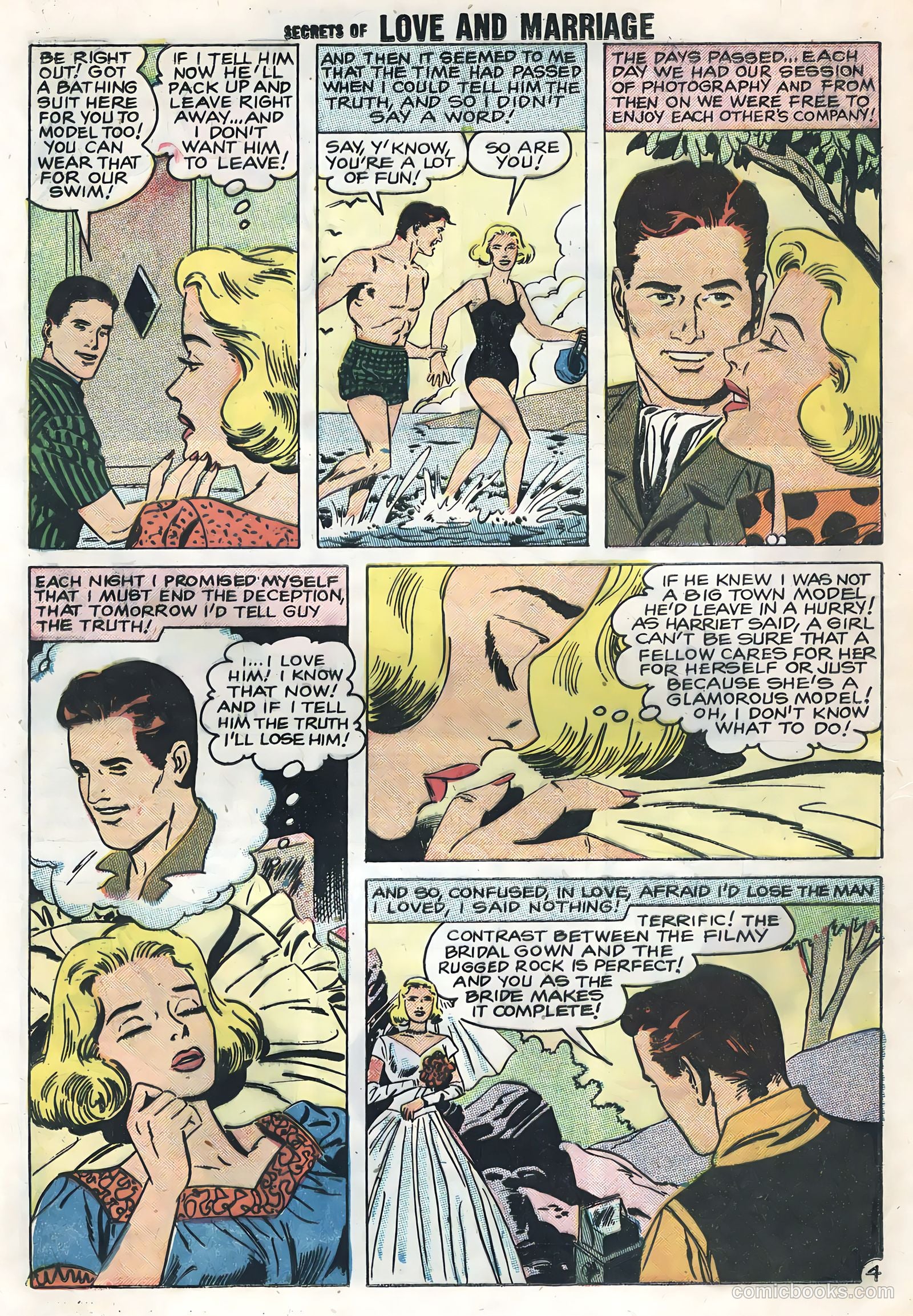 Secrets of Love and Marriage #9 (1958) — page 12 of 36
