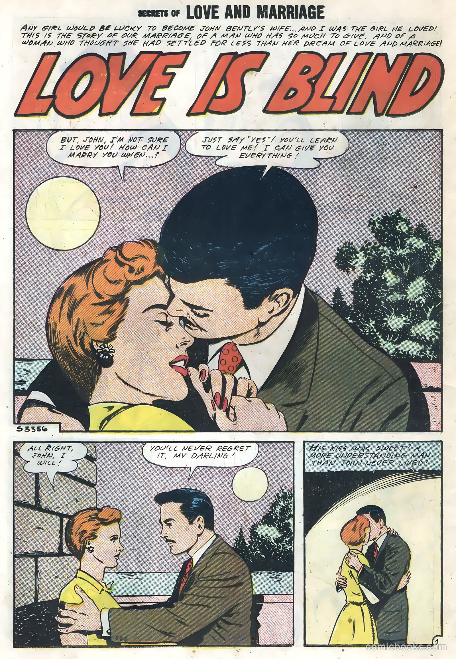 Secrets of Love and Marriage #9 (1958) — page 14 of 36
