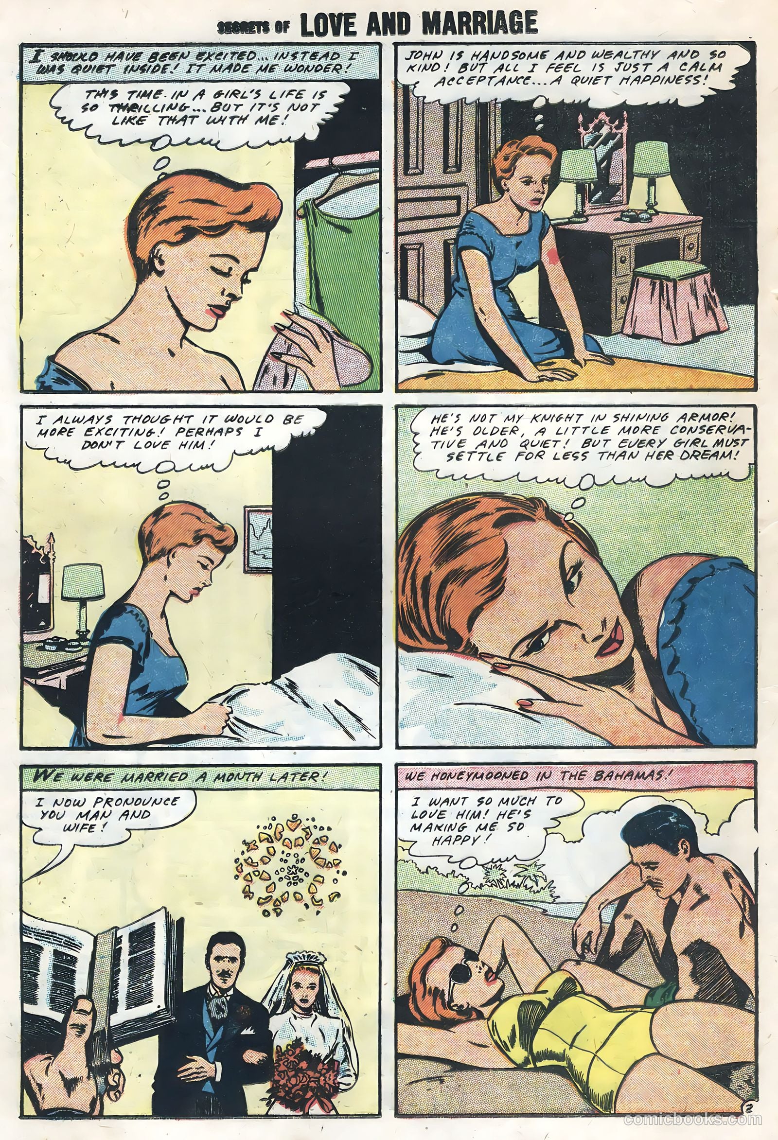 Secrets of Love and Marriage #9 (1958) — page 16 of 36