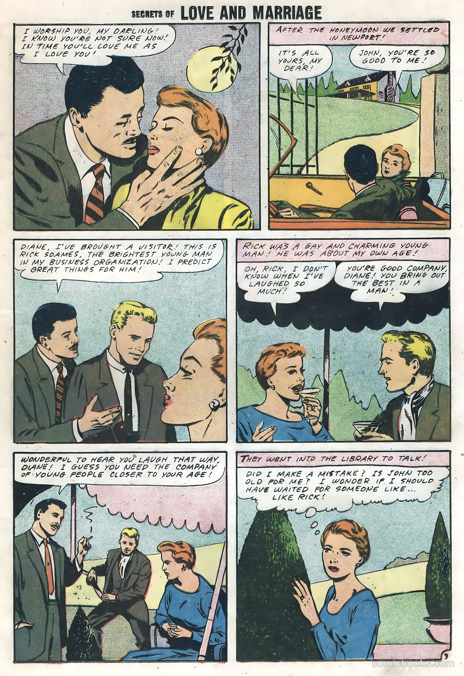Secrets of Love and Marriage #9 (1958) — page 17 of 36