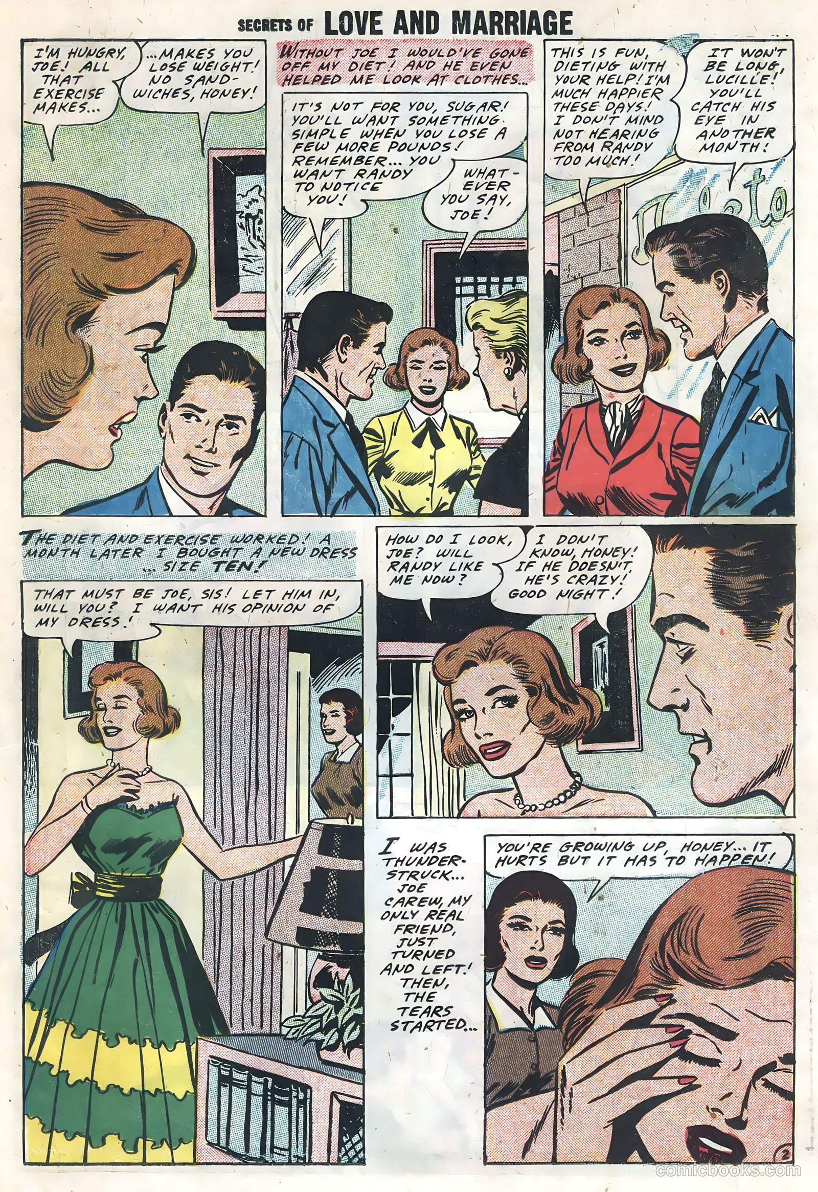 Secrets of Love and Marriage #9 (1958) — page 23 of 36