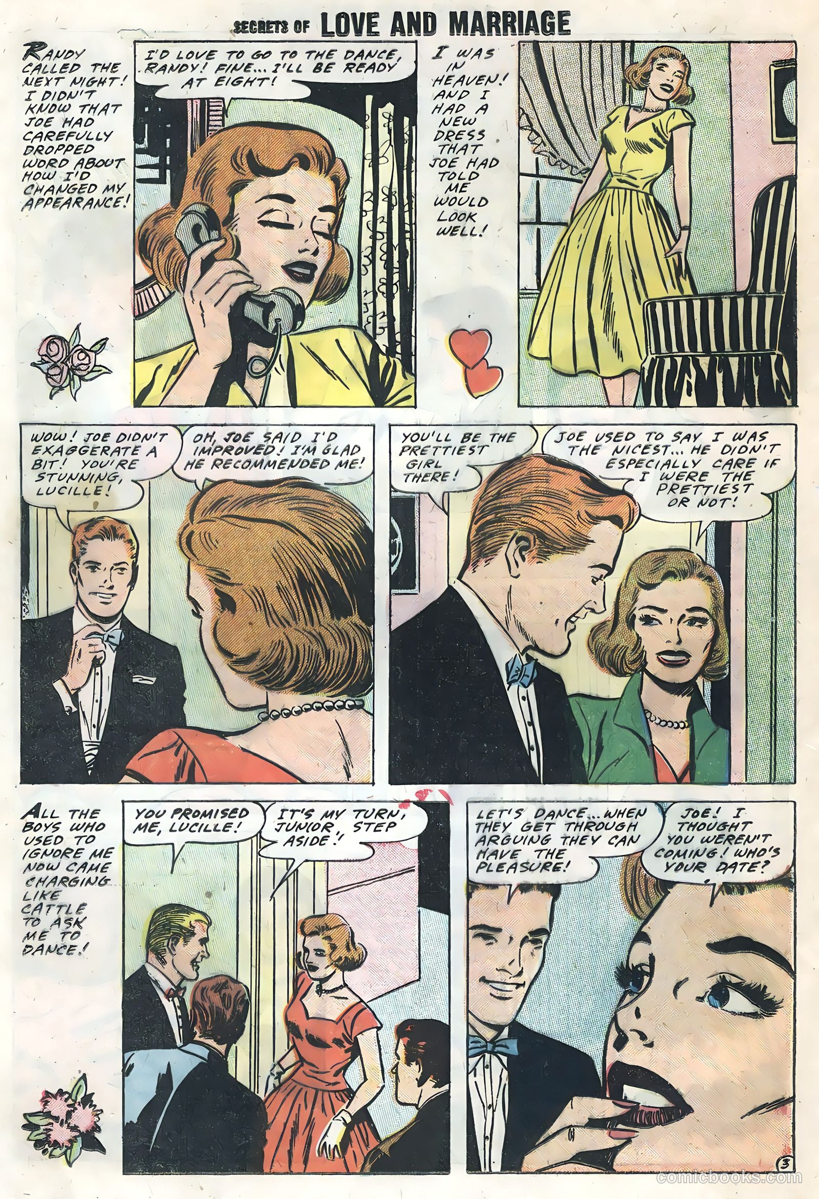 Secrets of Love and Marriage #9 (1958) — page 24 of 36