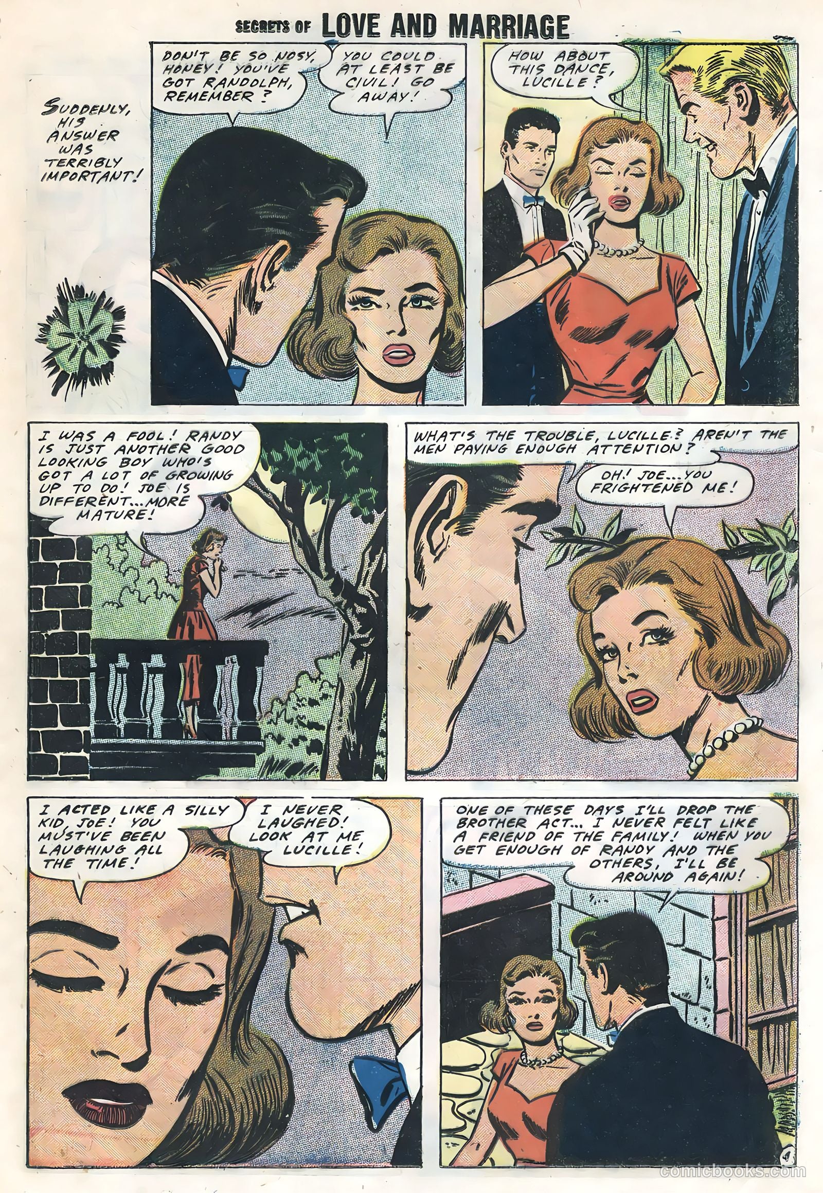 Secrets of Love and Marriage #9 (1958) — page 25 of 36