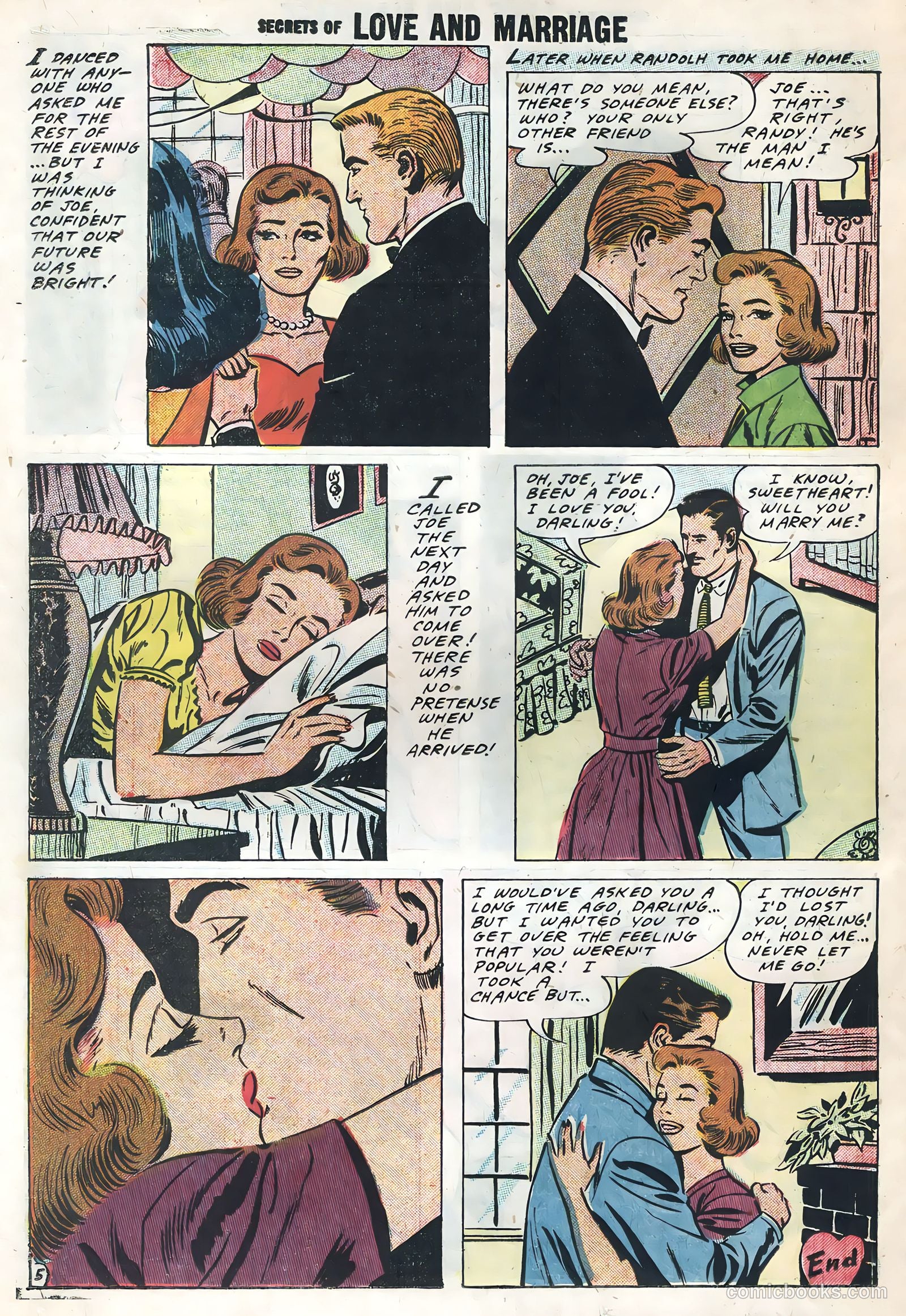 Secrets of Love and Marriage #9 (1958) — page 26 of 36