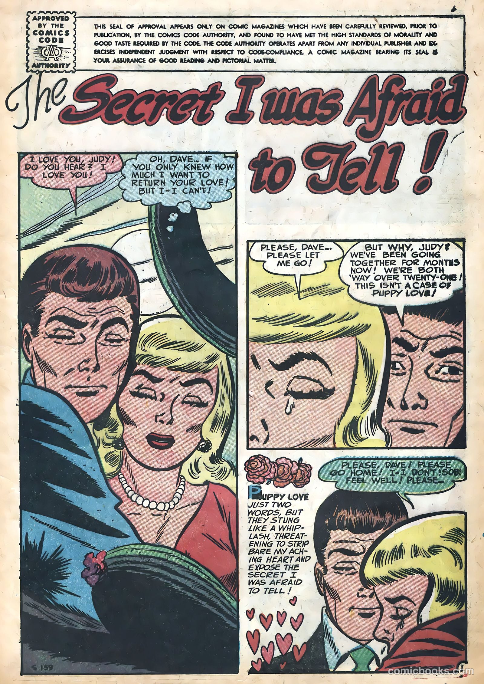 Secrets of True Love #1 (1958) — page 3 of 36
