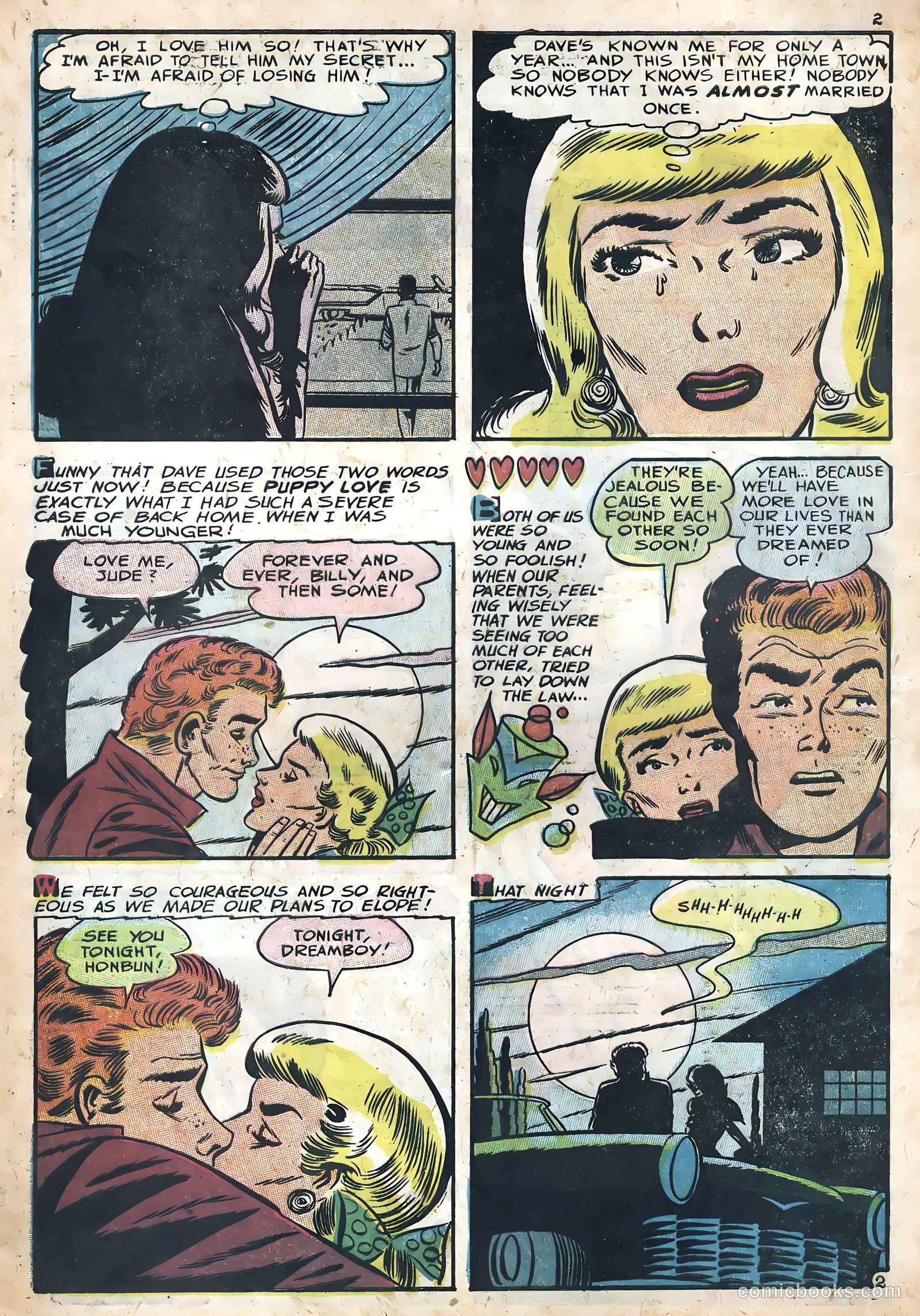 Secrets of True Love #1 (1958) — page 4 of 36