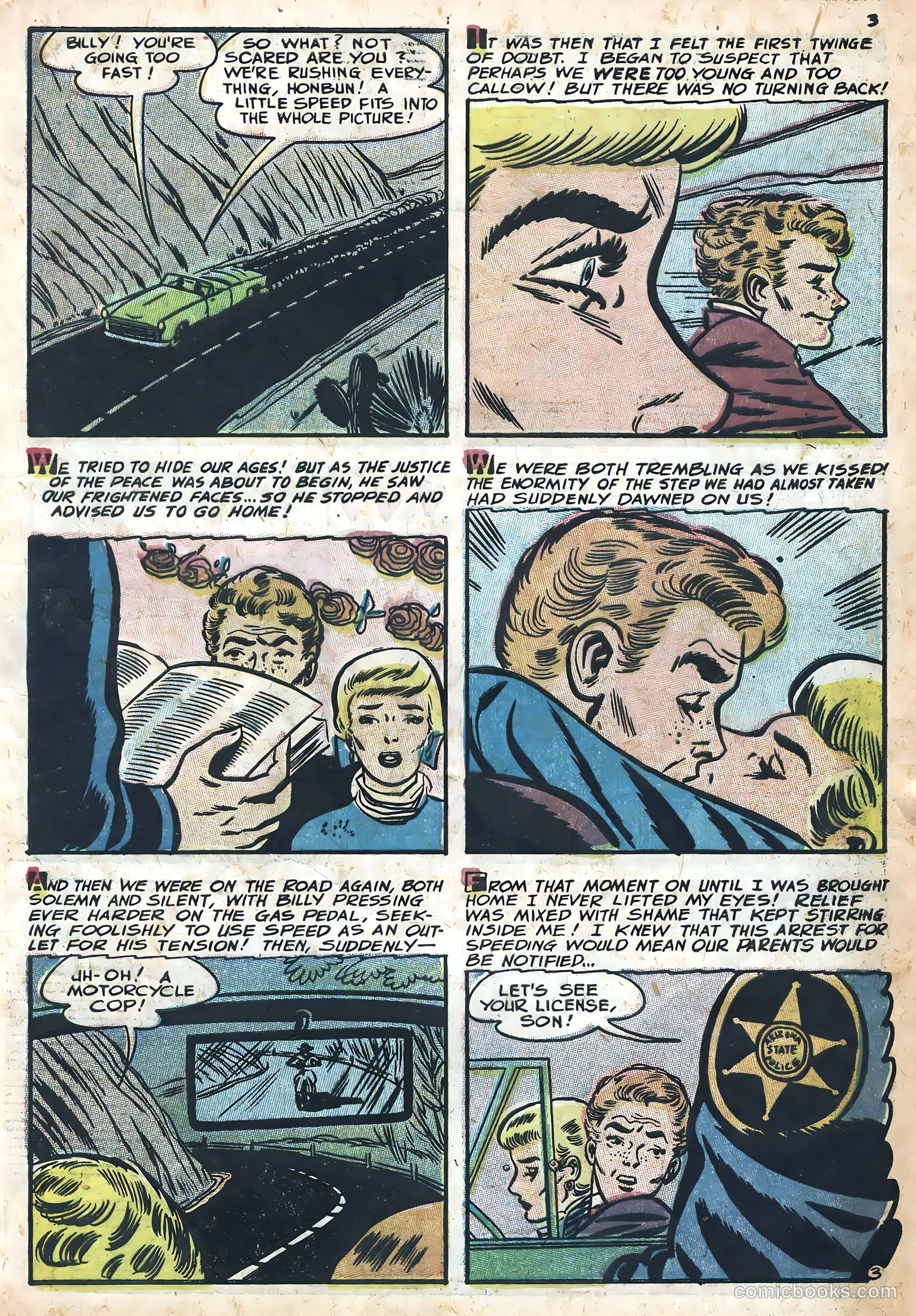 Secrets of True Love #1 (1958) — page 5 of 36