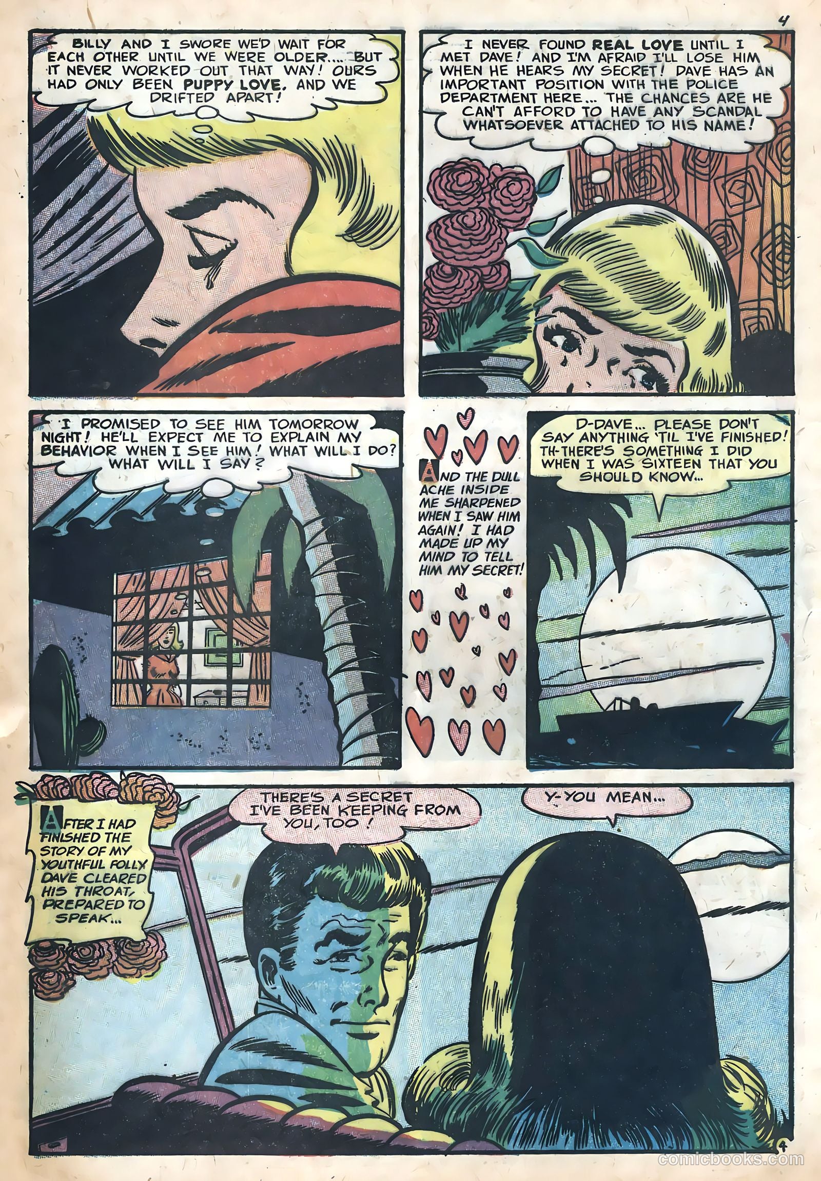 Secrets of True Love #1 (1958) — page 6 of 36