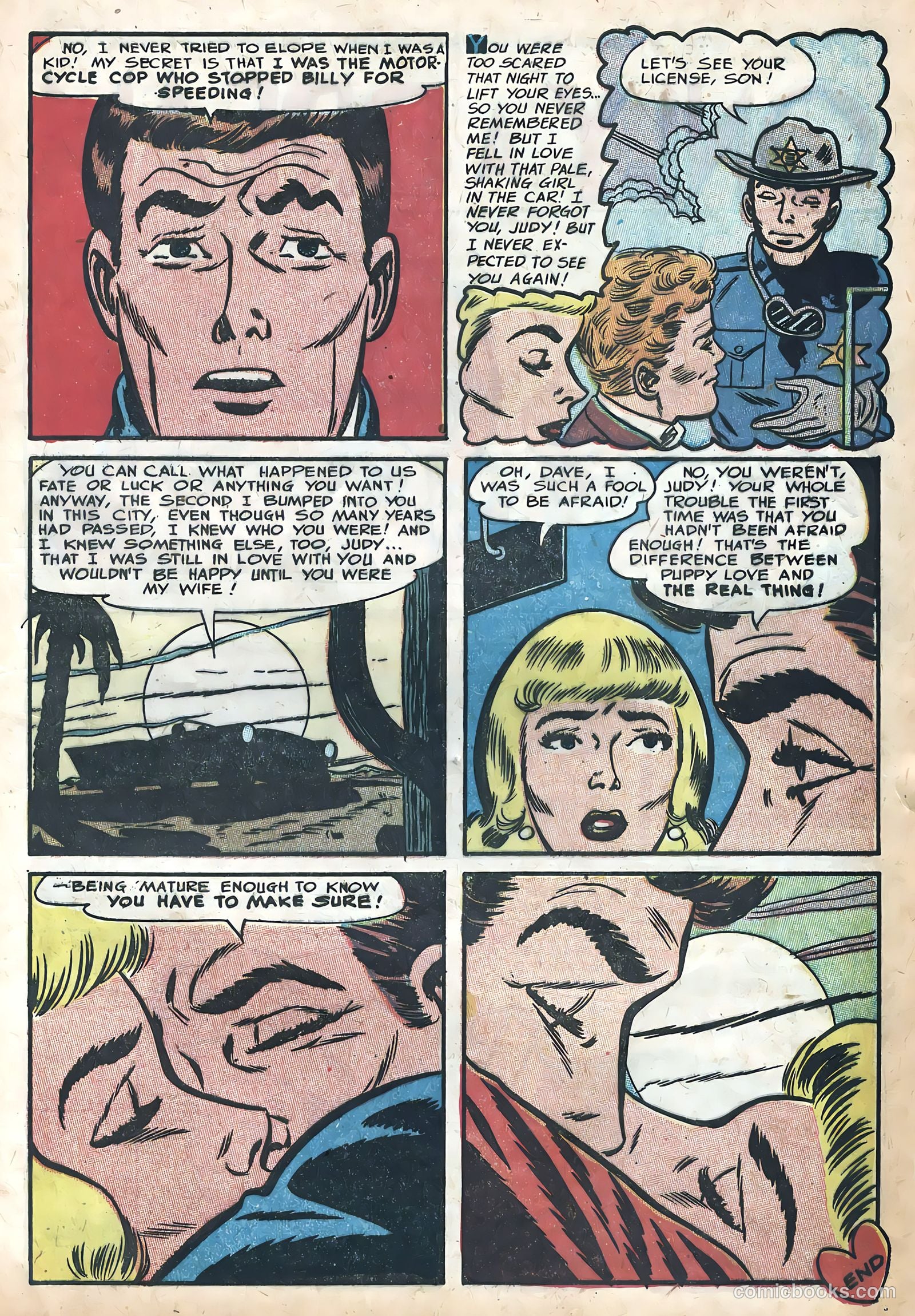 Secrets of True Love #1 (1958) — page 7 of 36
