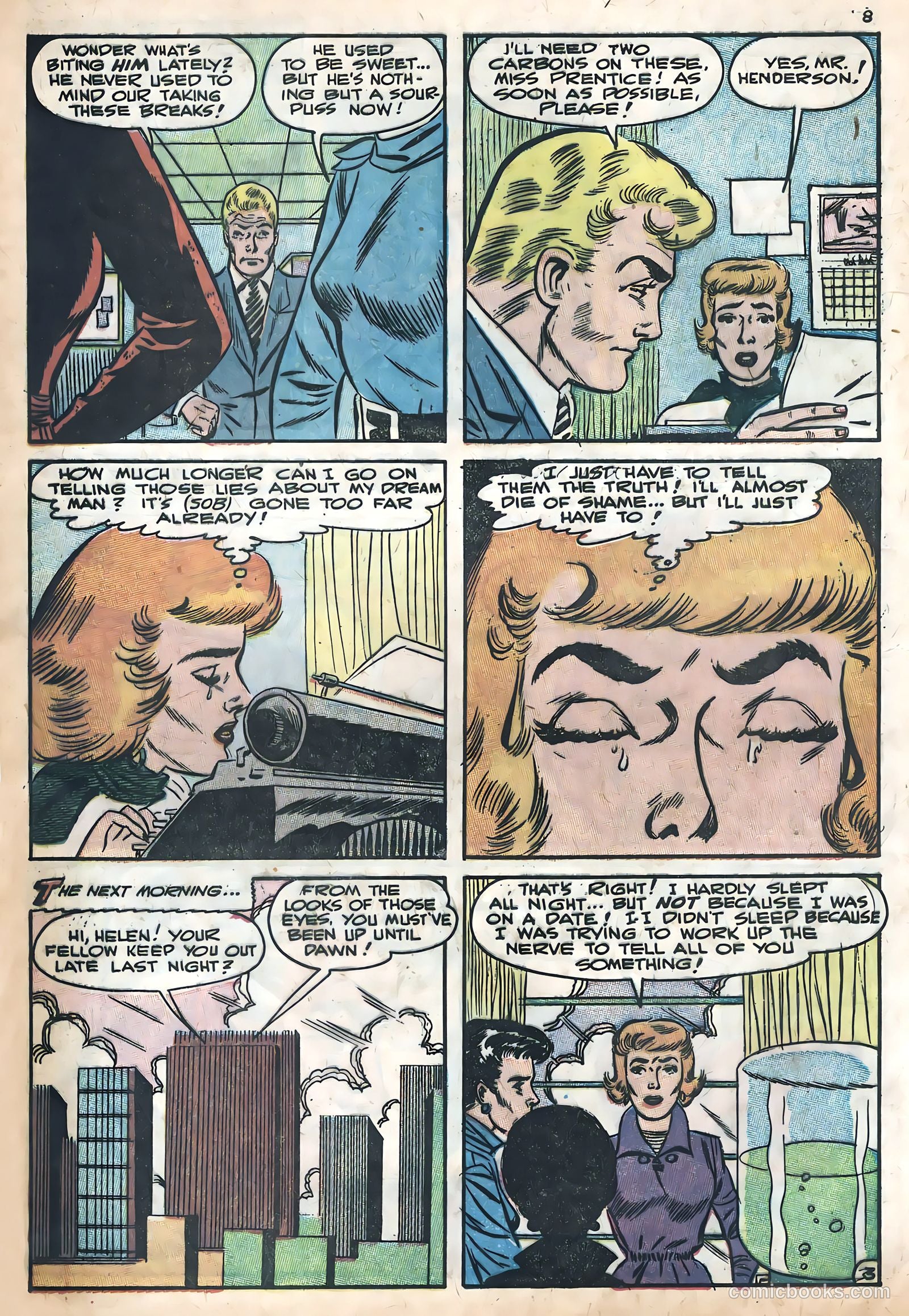 Secrets of True Love #1 (1958) — page 10 of 36
