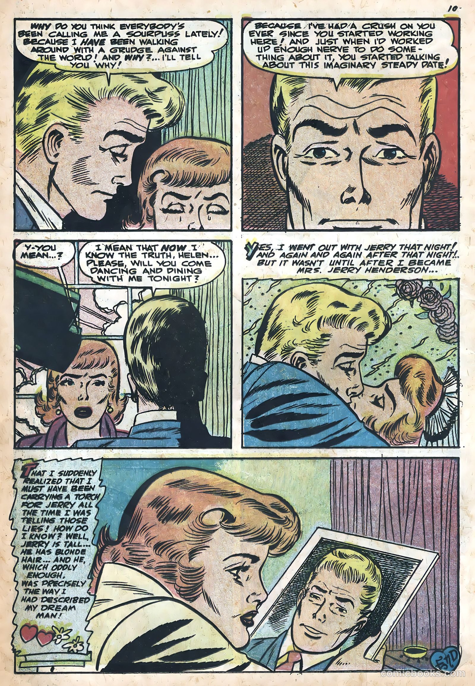 Secrets of True Love #1 (1958) — page 12 of 36