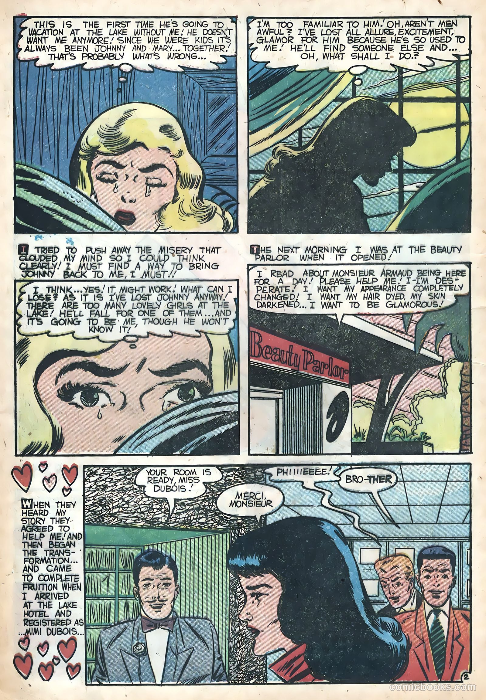Secrets of True Love #1 (1958) — page 14 of 36