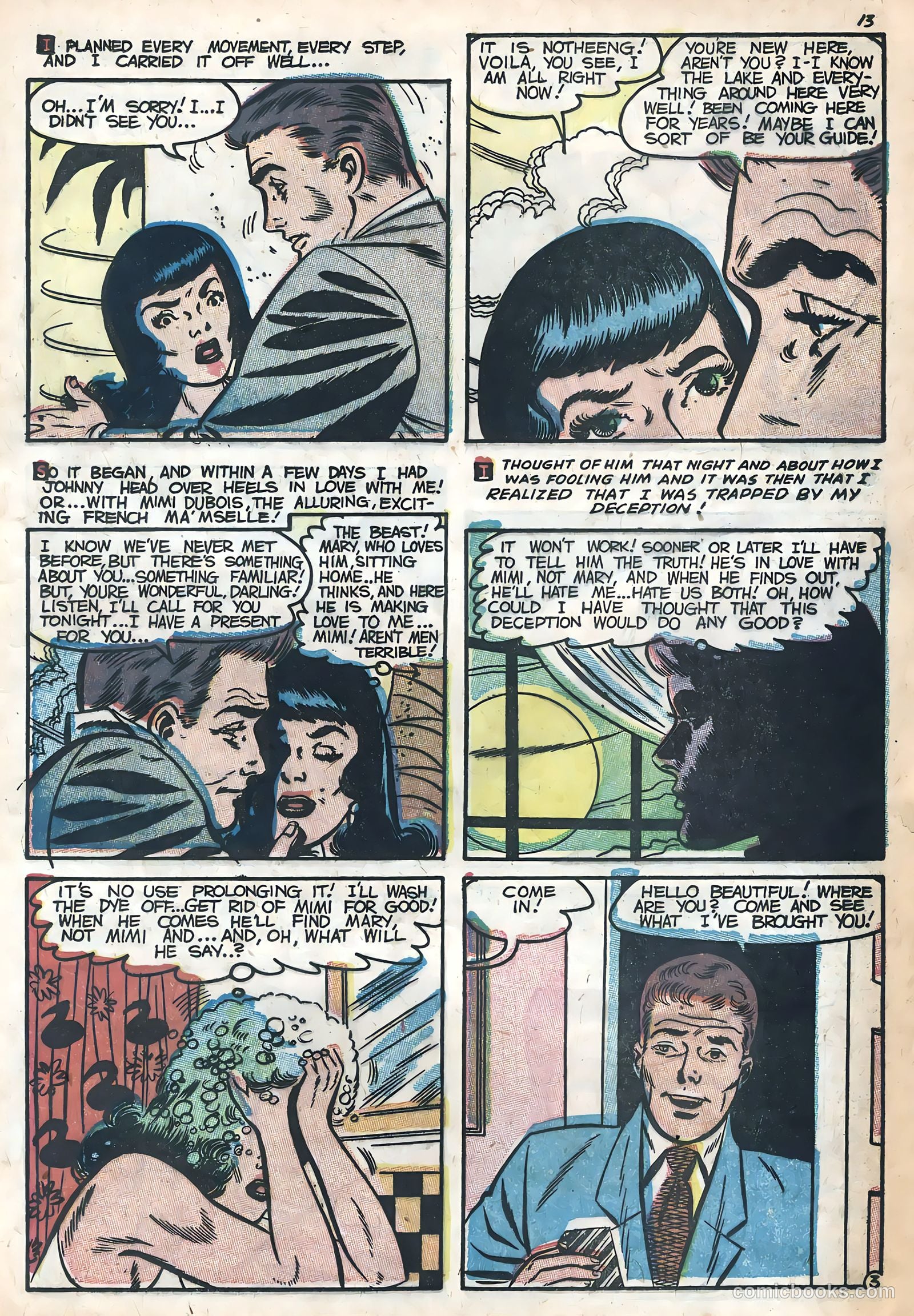 Secrets of True Love #1 (1958) — page 15 of 36