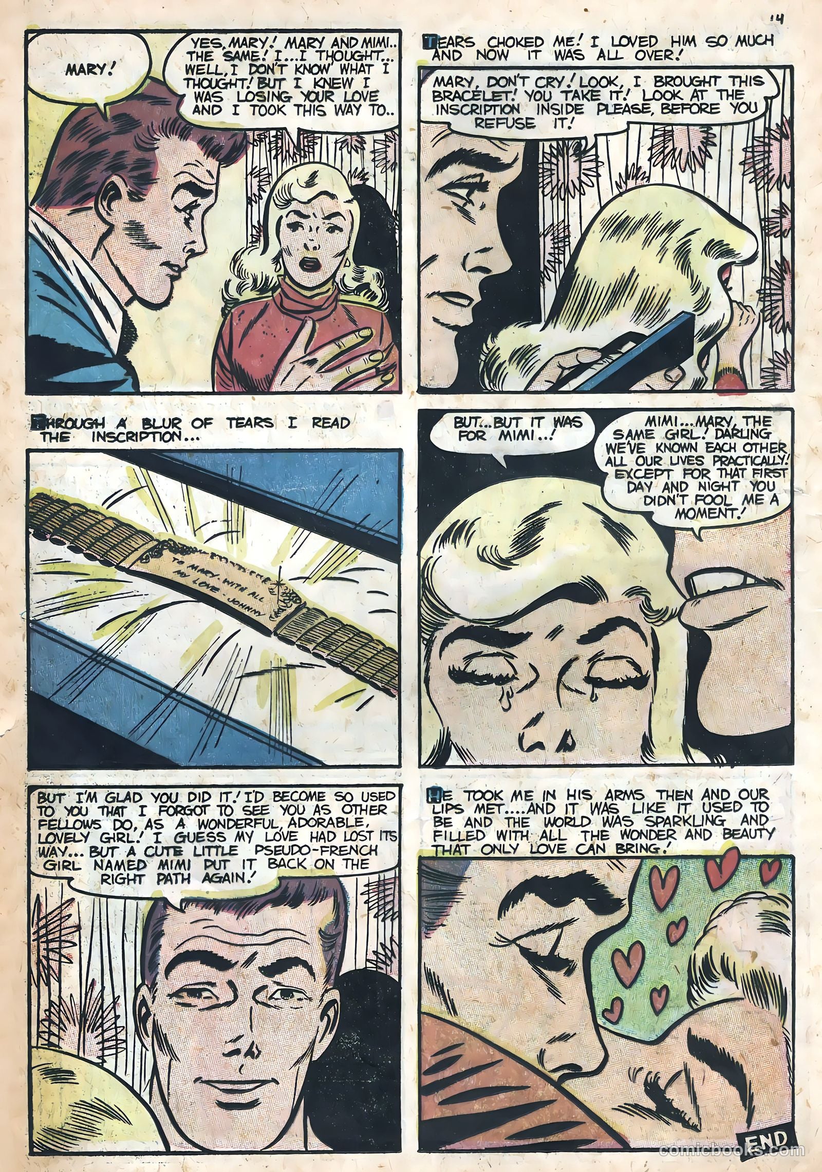 Secrets of True Love #1 (1958) — page 16 of 36