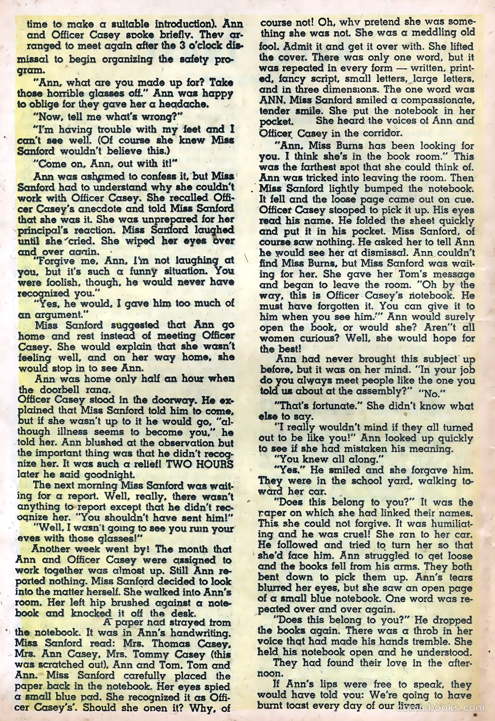 Secrets of True Love #1 (1958) — page 22 of 36