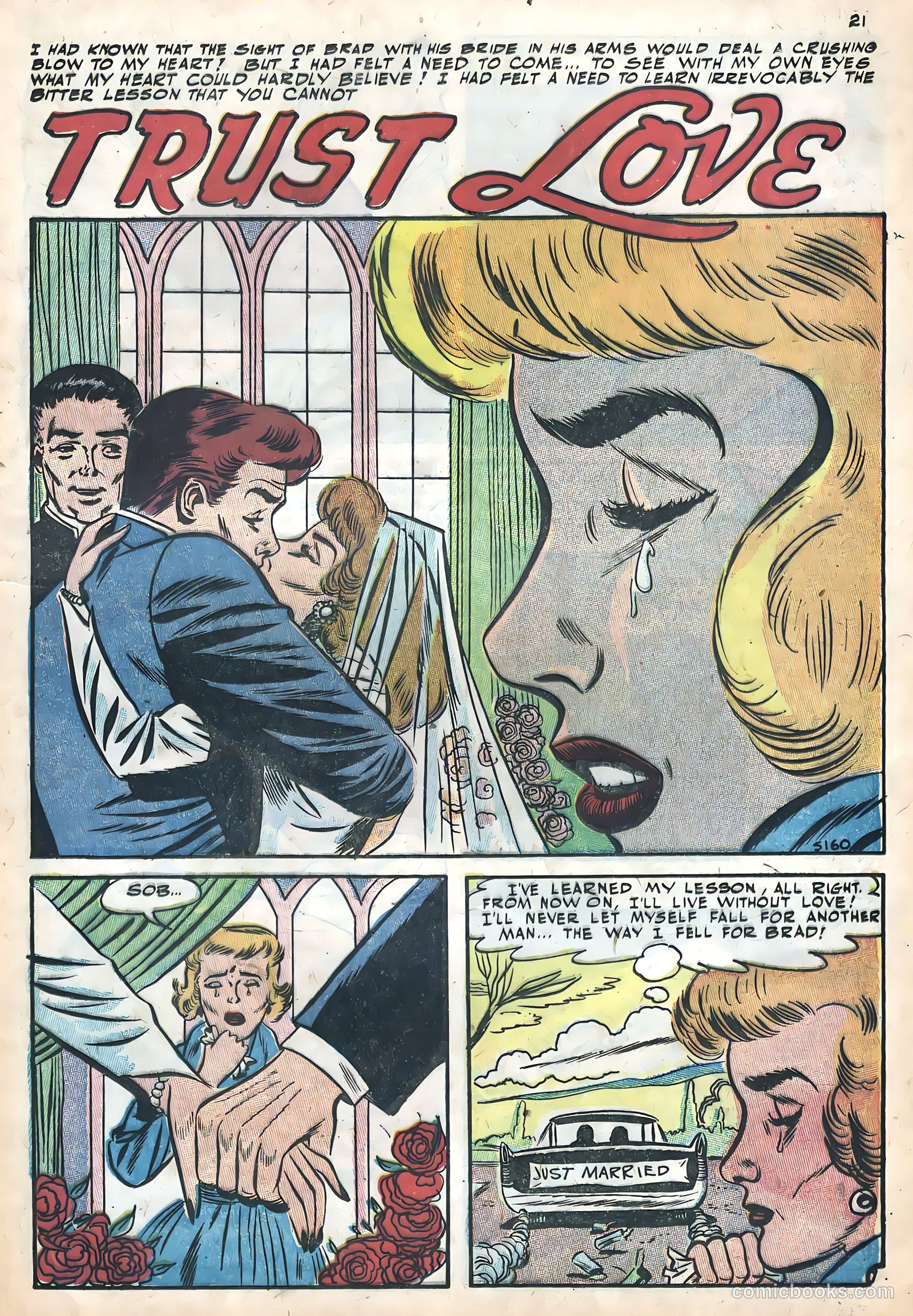 Secrets of True Love #1 (1958) — page 23 of 36