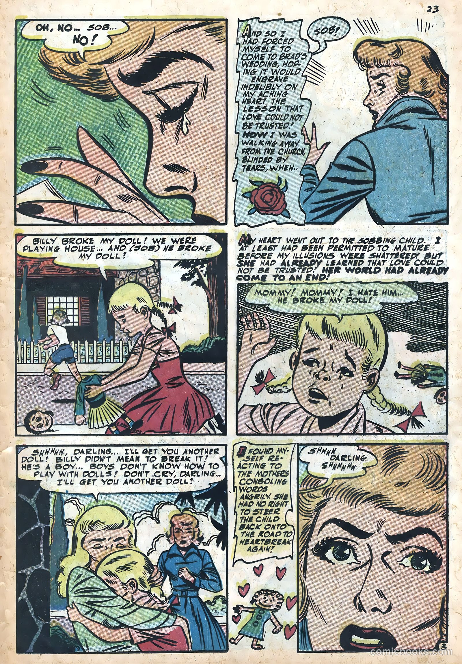 Secrets of True Love #1 (1958) — page 25 of 36