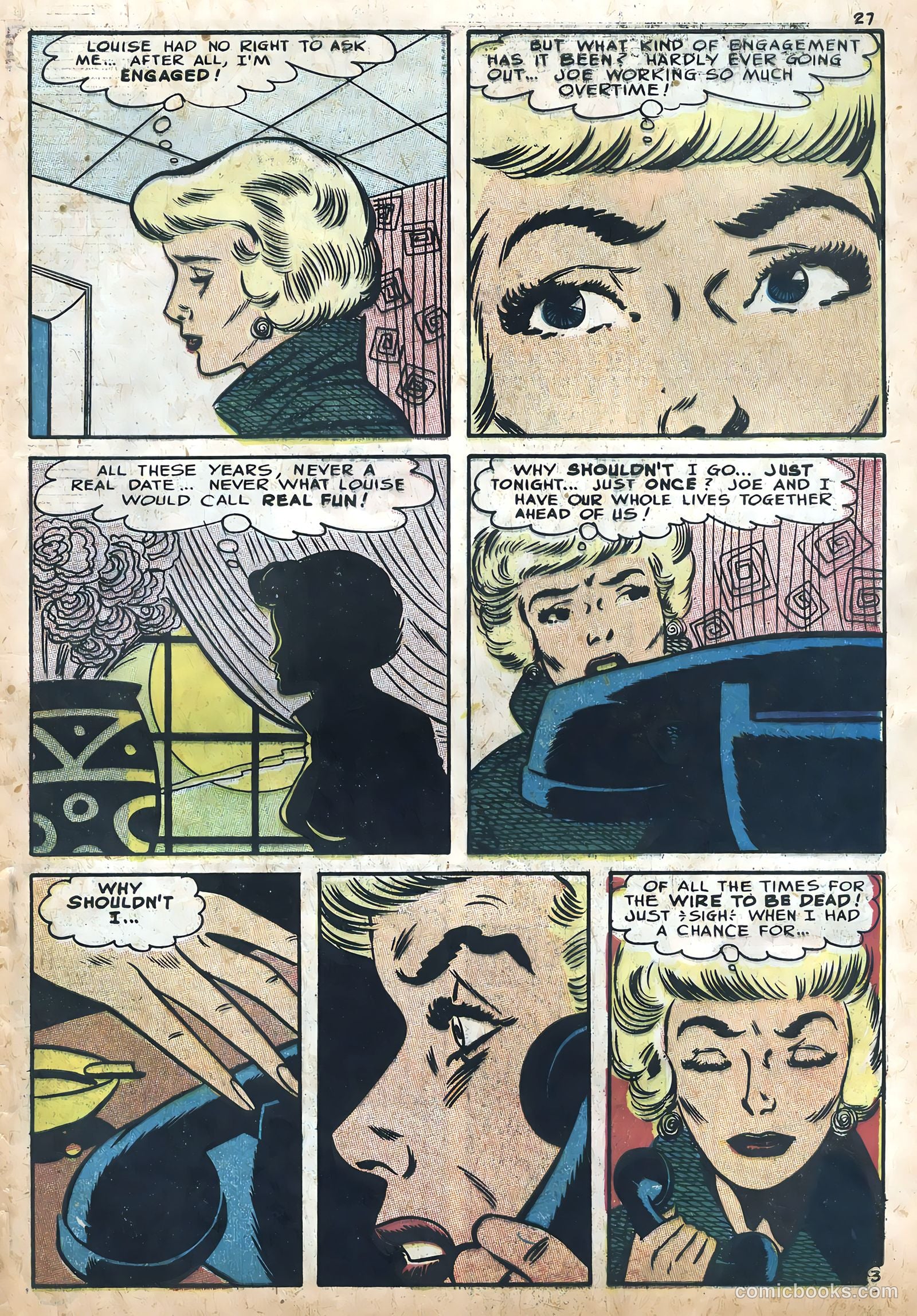 Secrets of True Love #1 (1958) — page 29 of 36