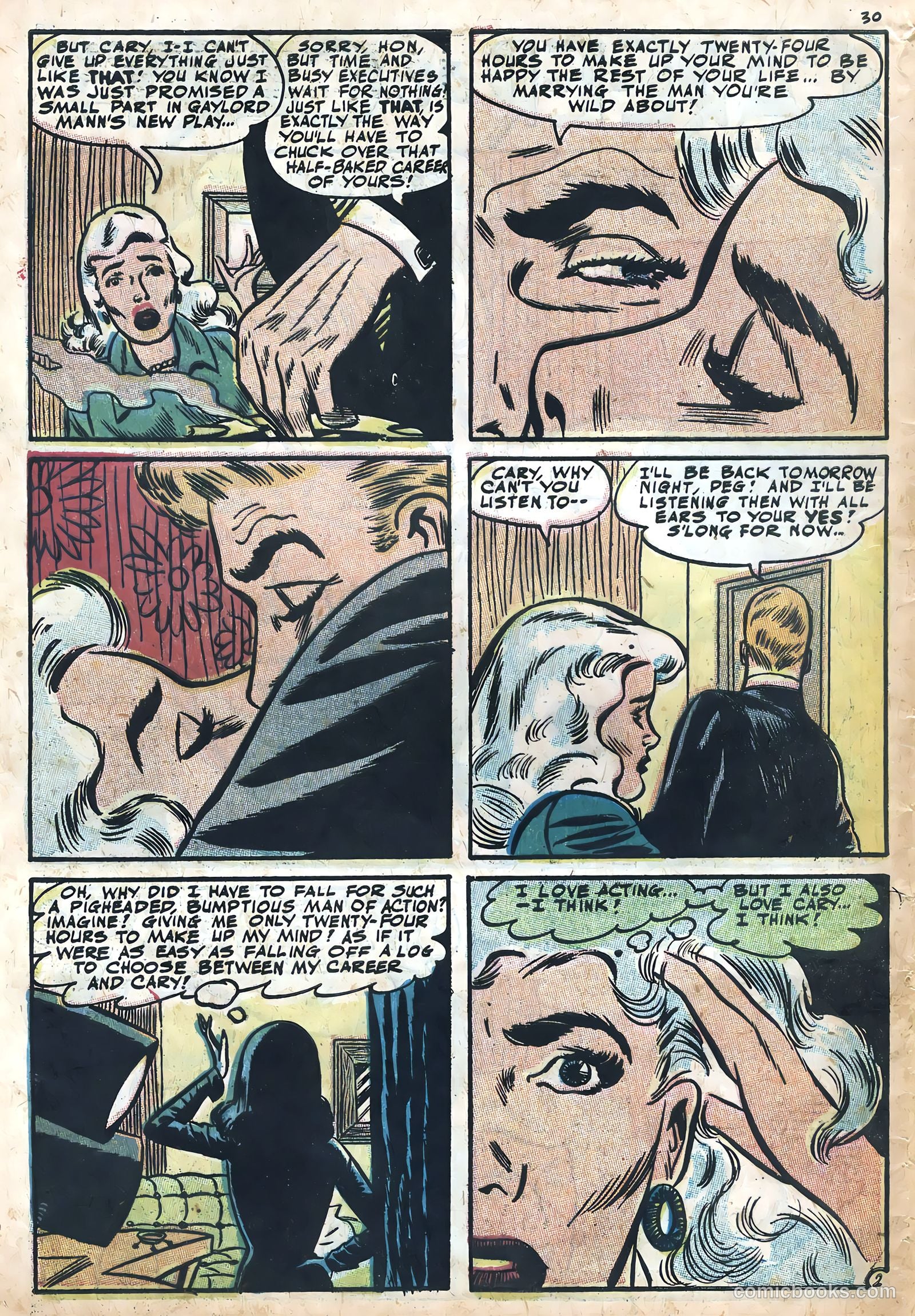 Secrets of True Love #1 (1958) — page 32 of 36