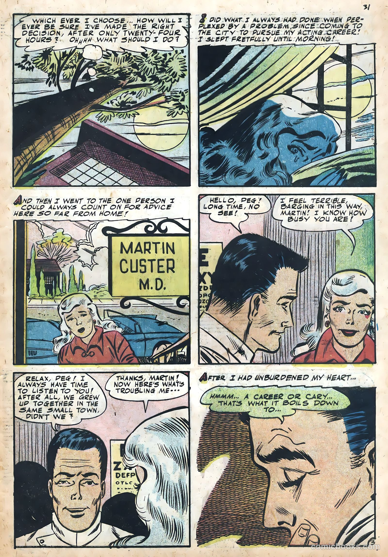 Secrets of True Love #1 (1958) — page 33 of 36