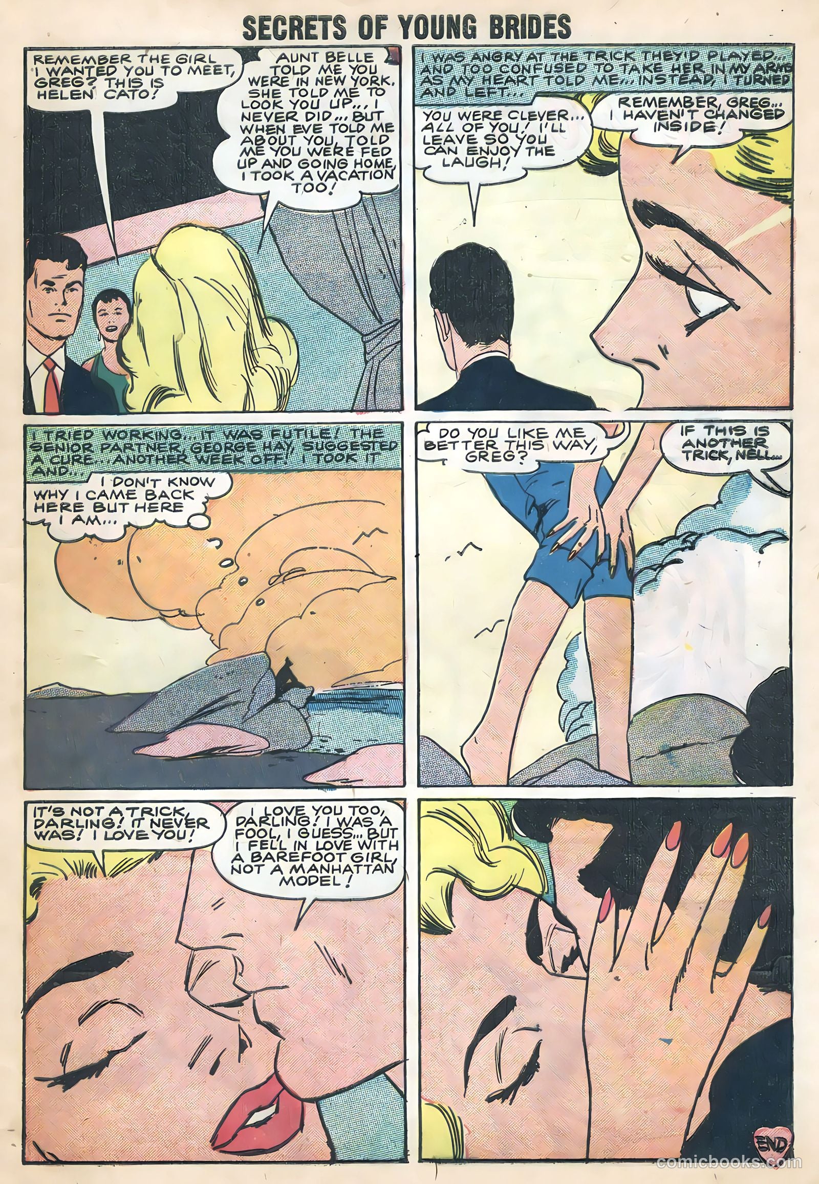 Secrets of Young Brides #10 (1958) — page 9 of 36