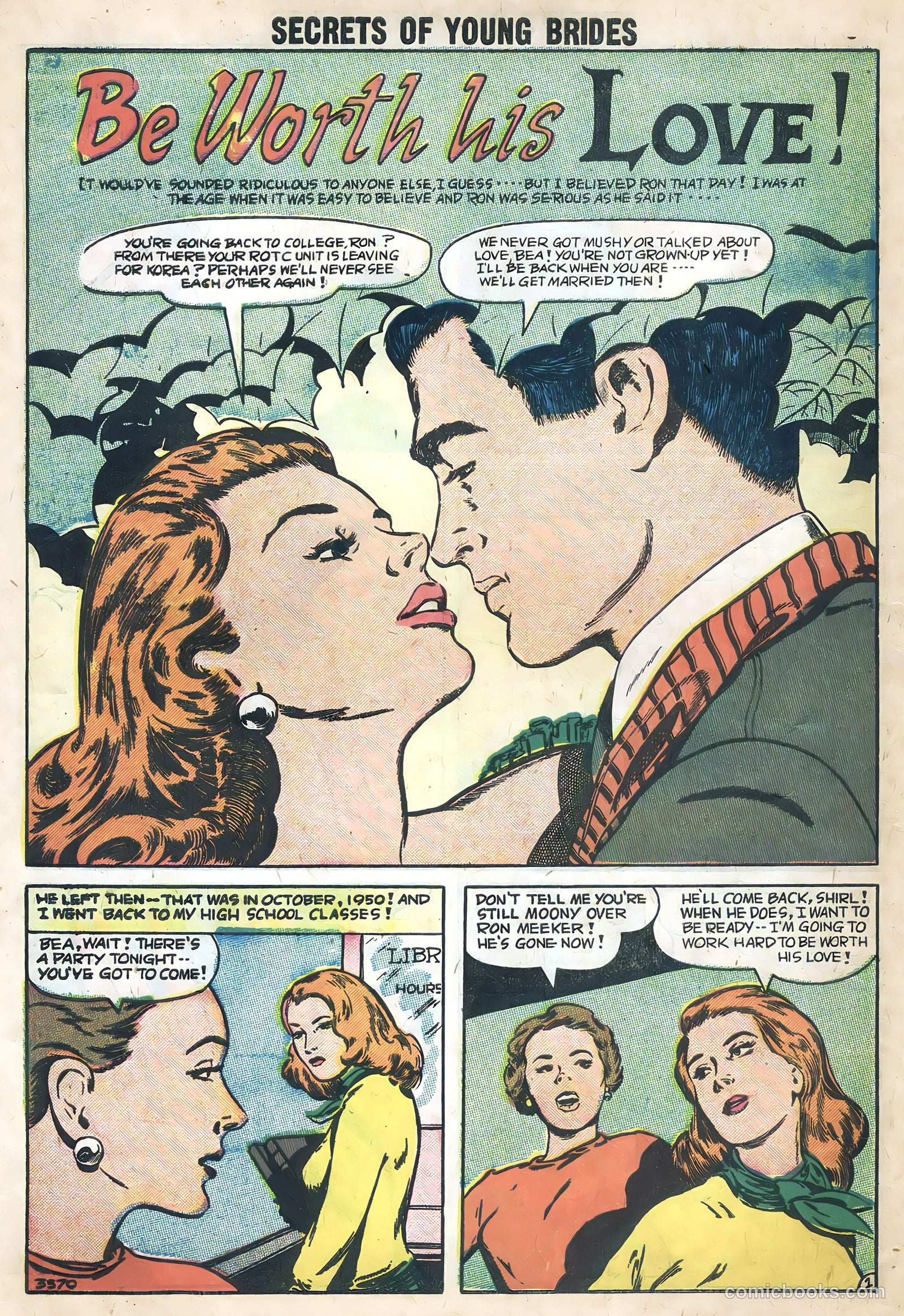 Secrets of Young Brides #10 (1958) — page 10 of 36
