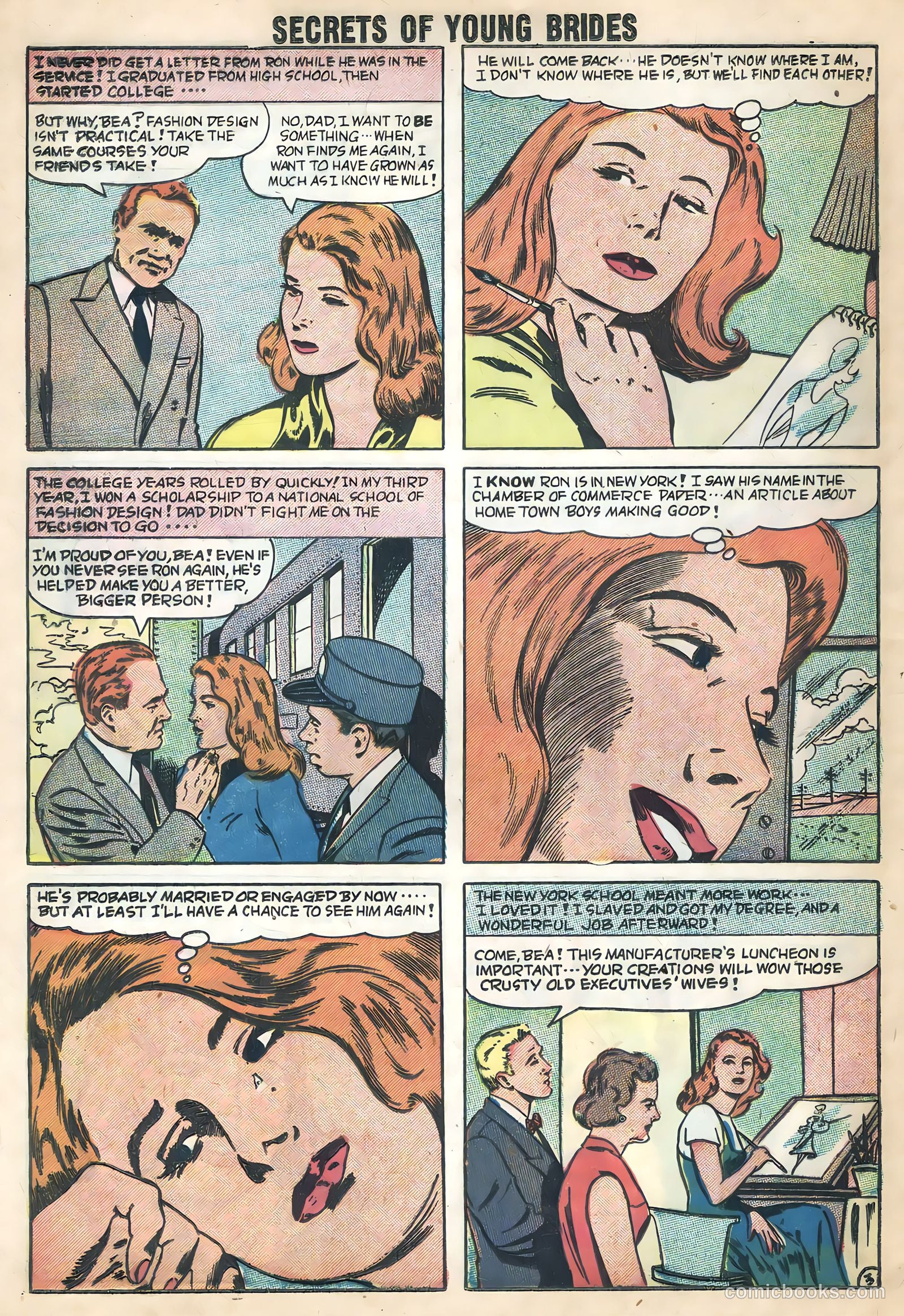 Secrets of Young Brides #10 (1958) — page 12 of 36