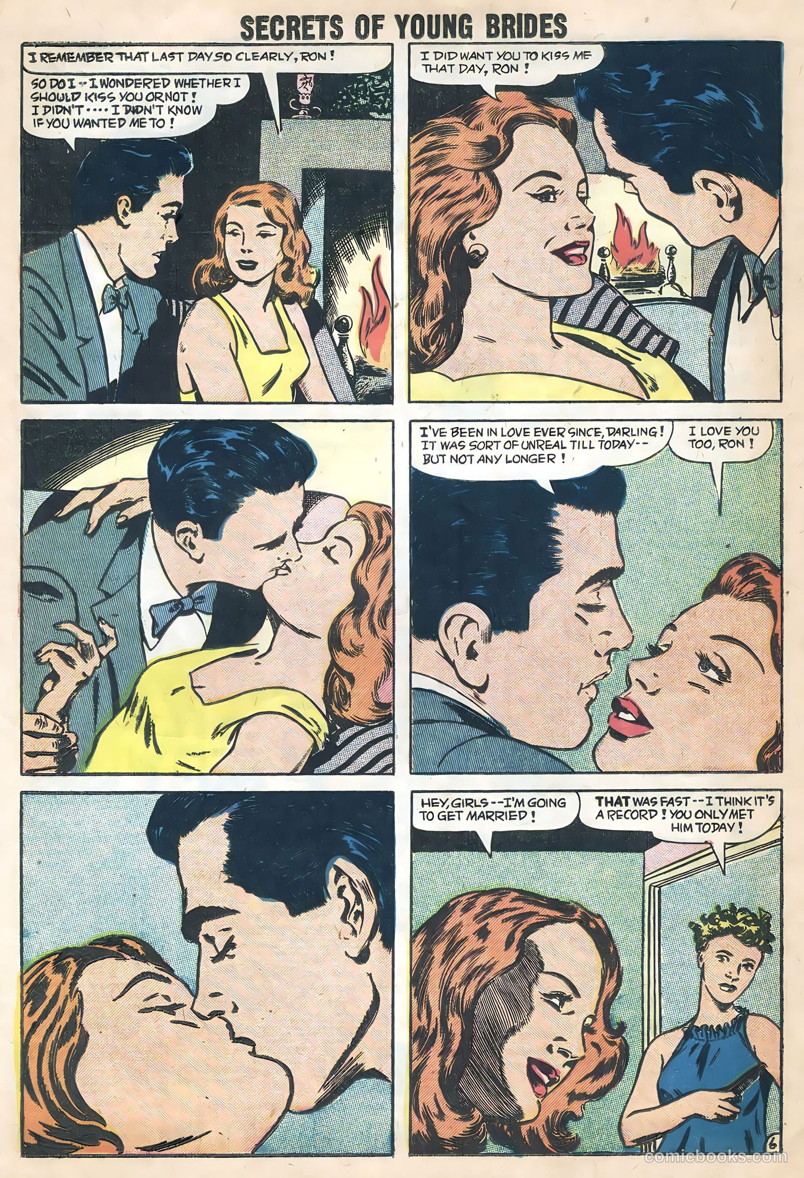 Secrets of Young Brides #10 (1958) — page 16 of 36