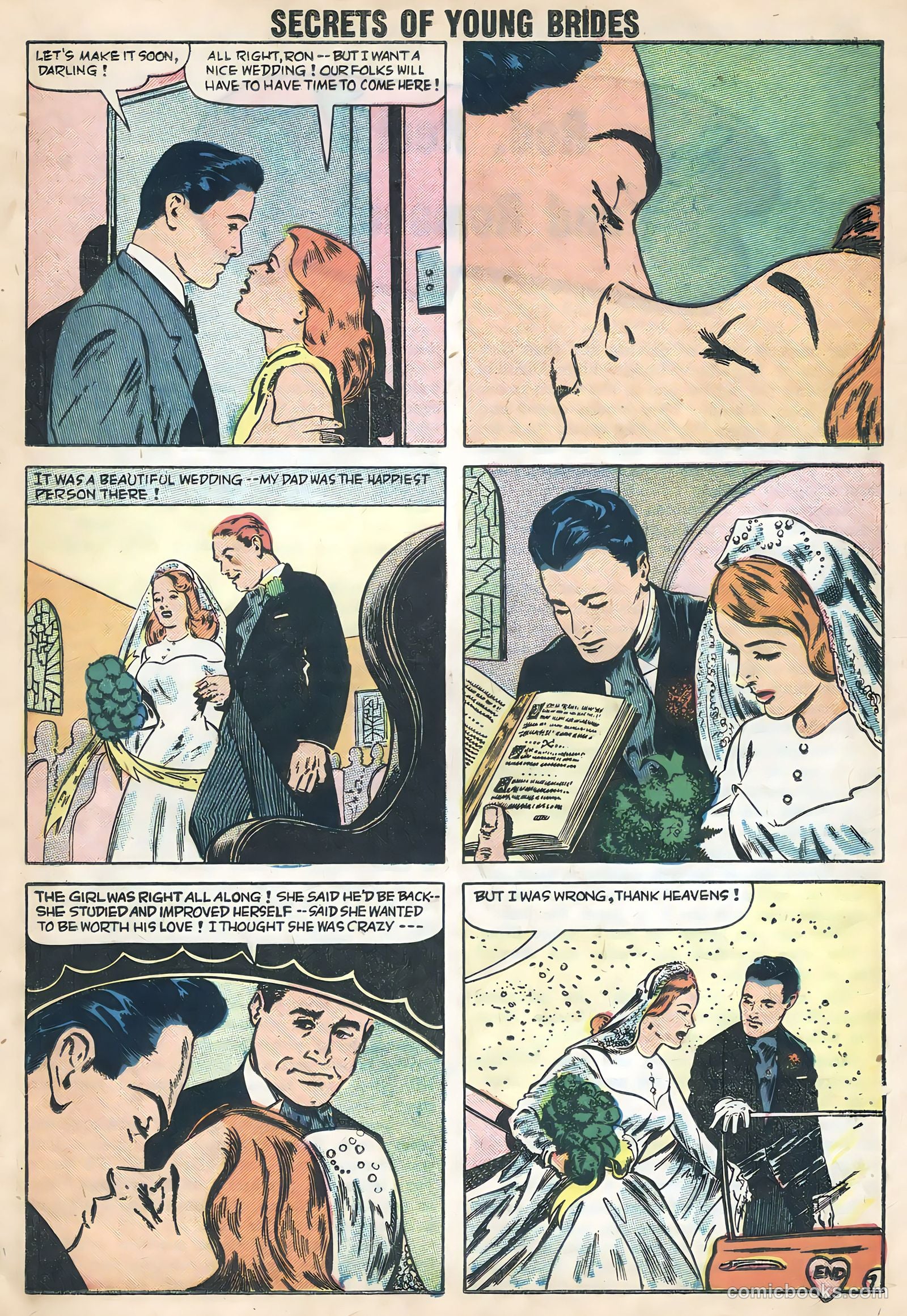 Secrets of Young Brides #10 (1958) — page 17 of 36