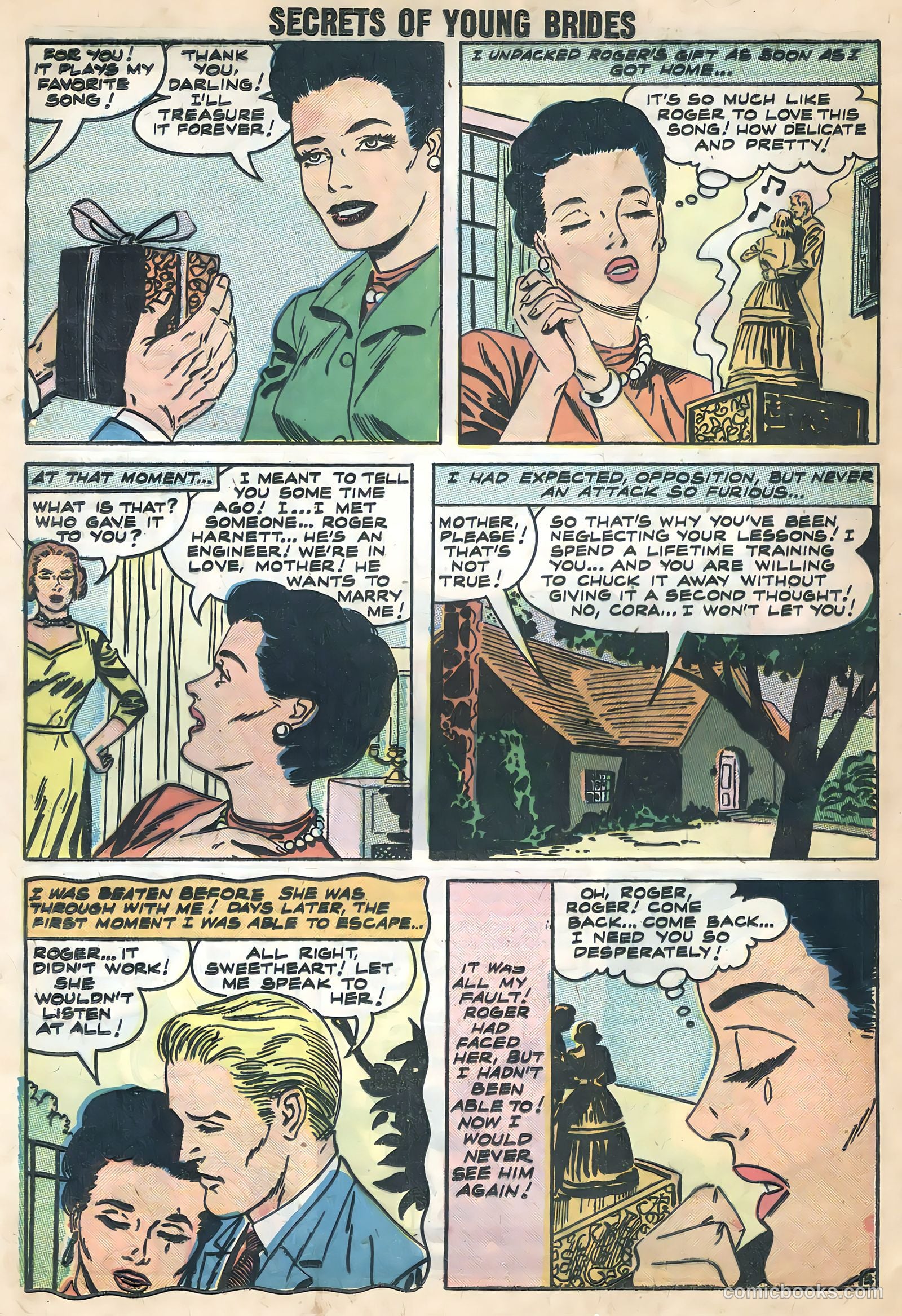 Secrets of Young Brides #10 (1958) — page 24 of 36