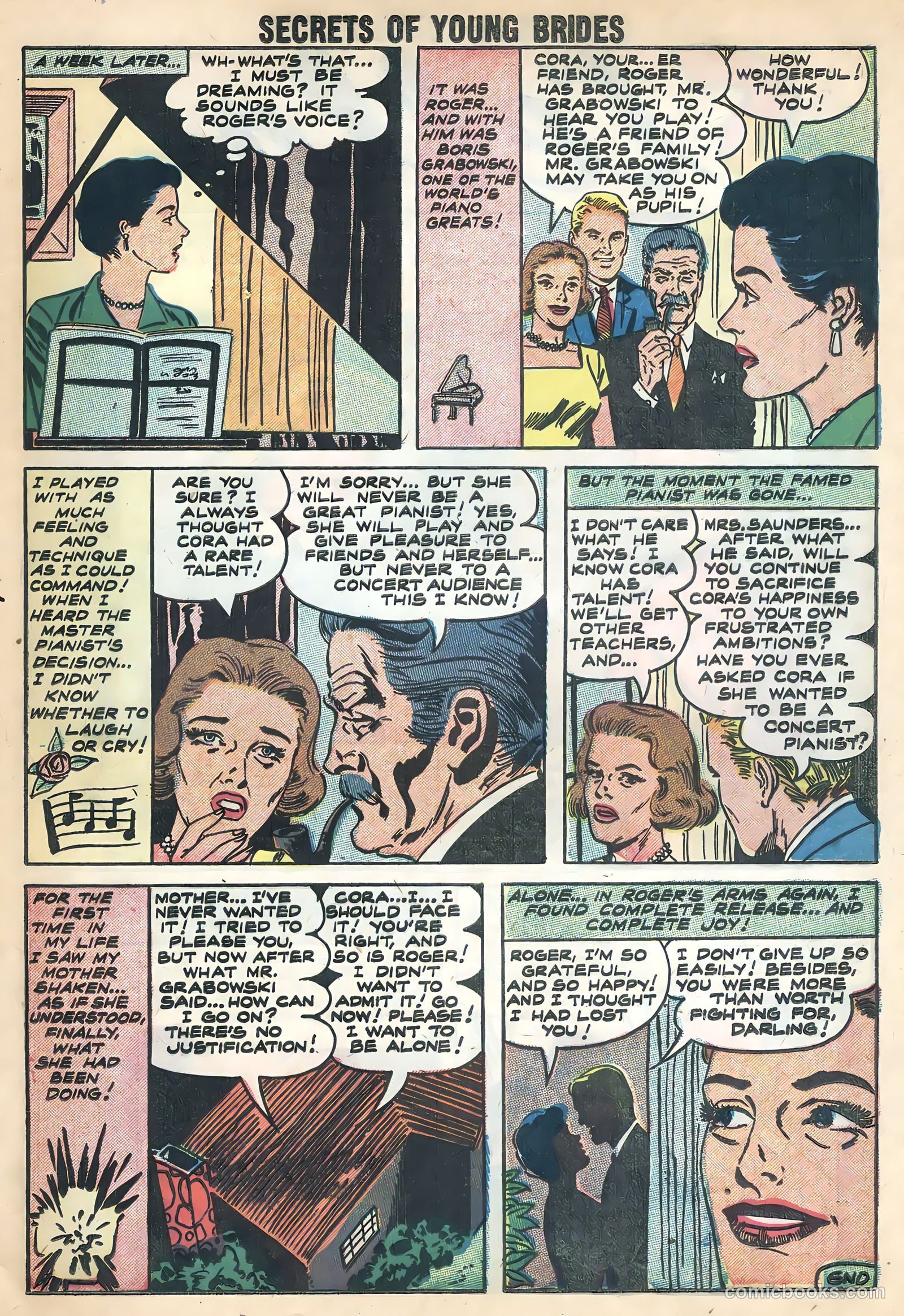 Secrets of Young Brides #10 (1958) — page 25 of 36