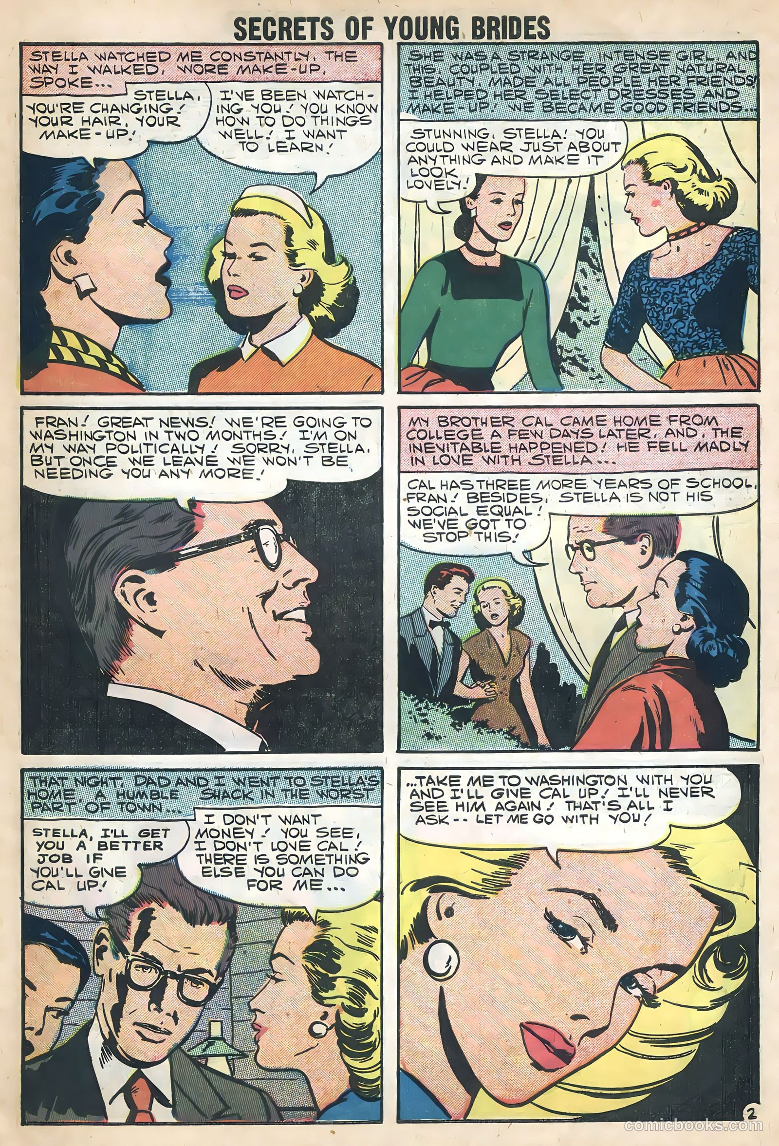 Secrets of Young Brides #10 (1958) — page 27 of 36