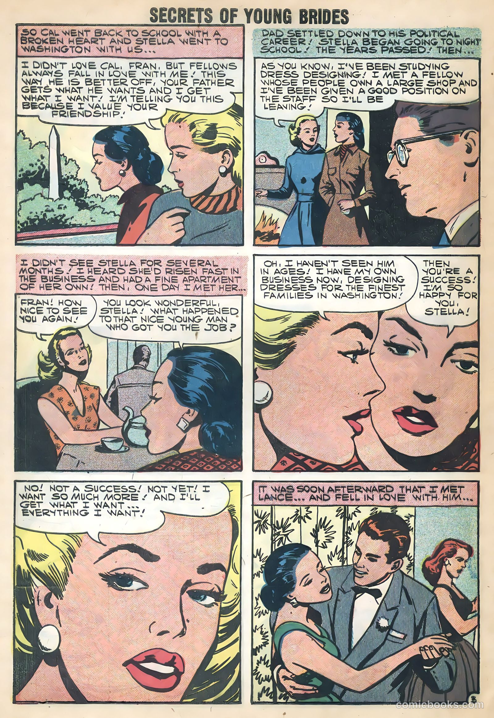 Secrets of Young Brides #10 (1958) — page 28 of 36