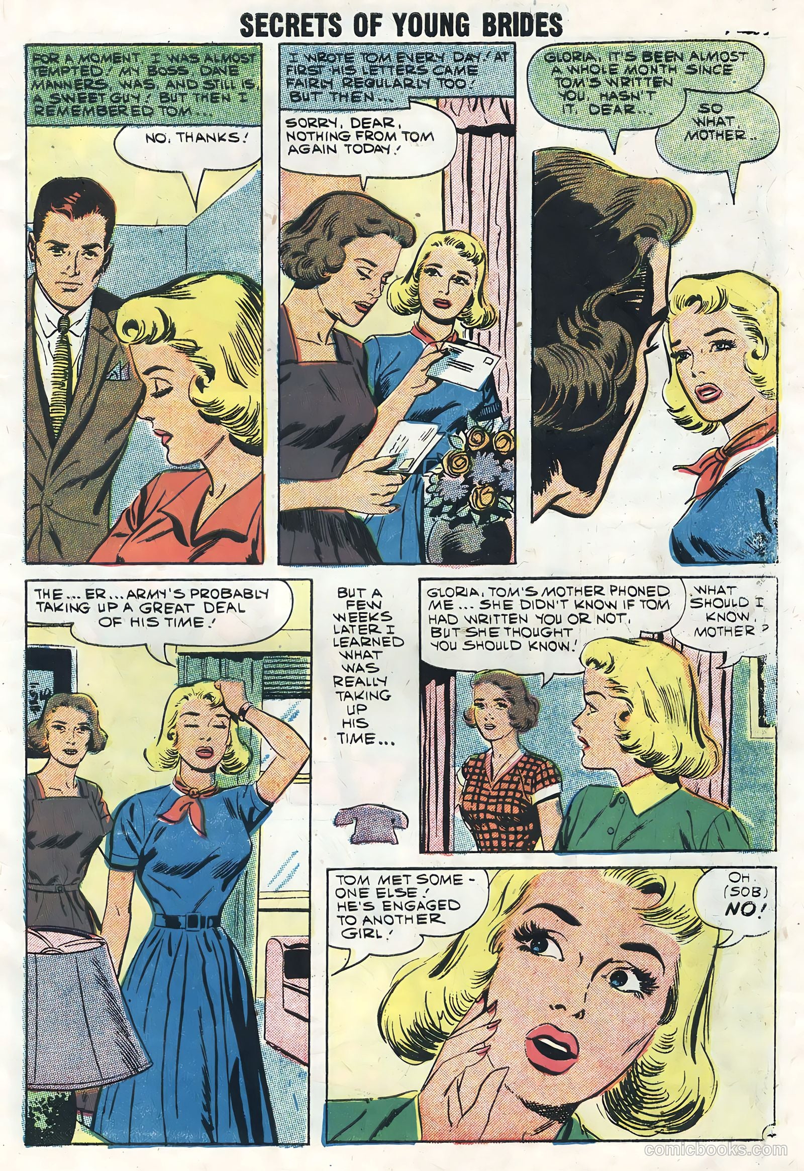 Secrets of Young Brides #11 (1958) — page 7 of 36