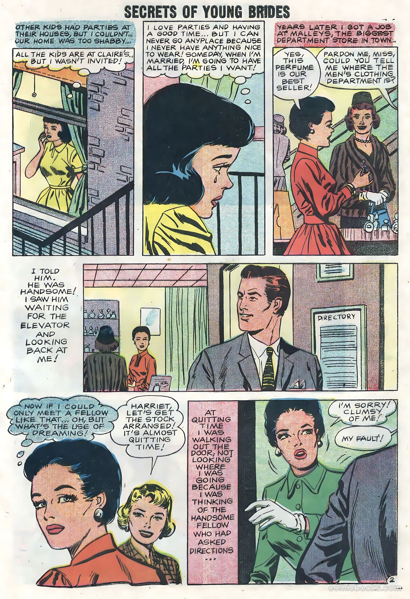 Secrets of Young Brides #11 (1958) — page 29 of 36