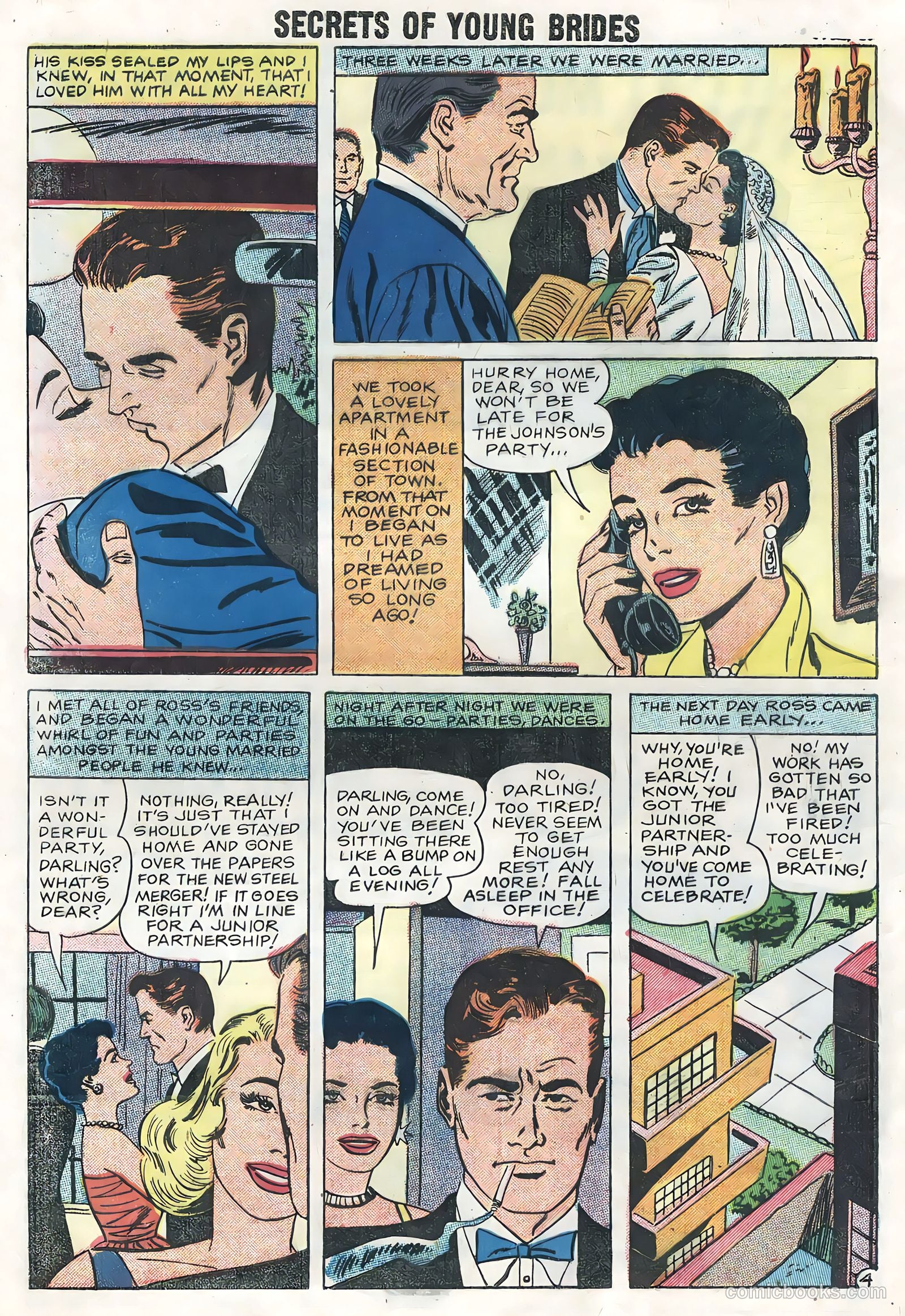 Secrets of Young Brides #11 (1958) — page 32 of 36