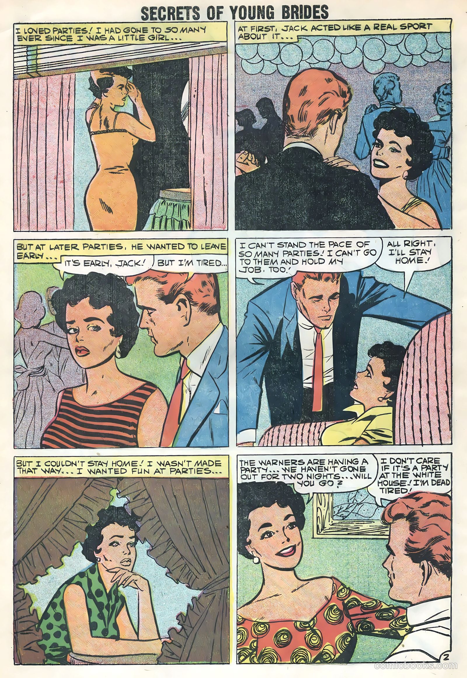 Secrets of Young Brides #12 (1959) — page 4 of 36