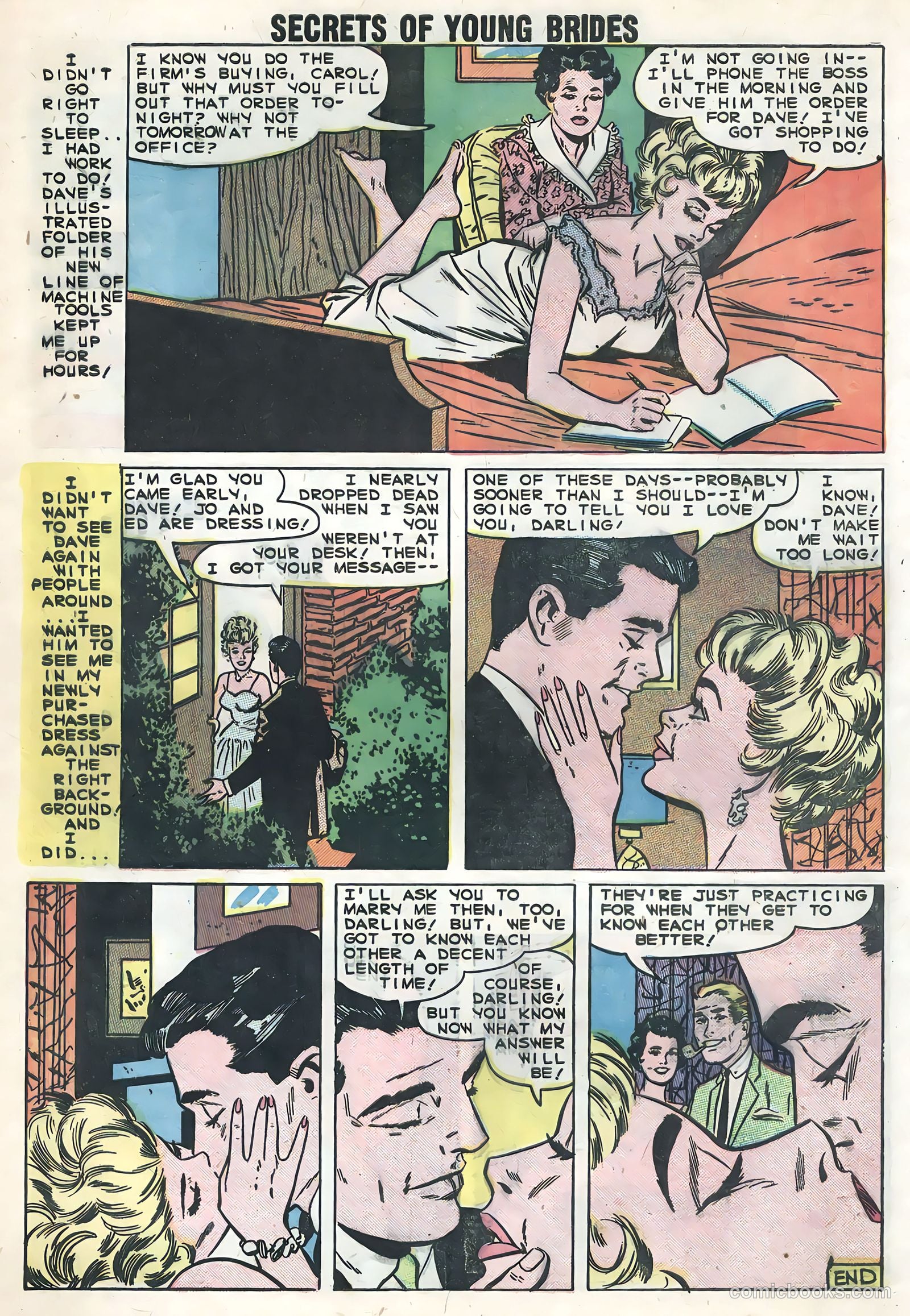 Secrets of Young Brides #14 (1959) — page 8 of 36