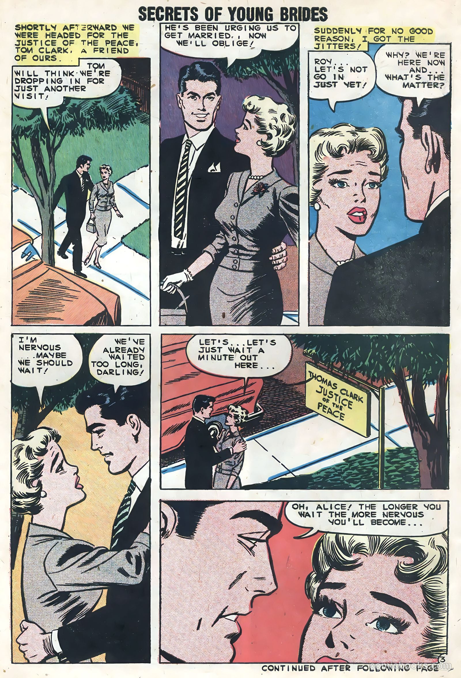 Secrets of Young Brides #14 (1959) — page 30 of 36