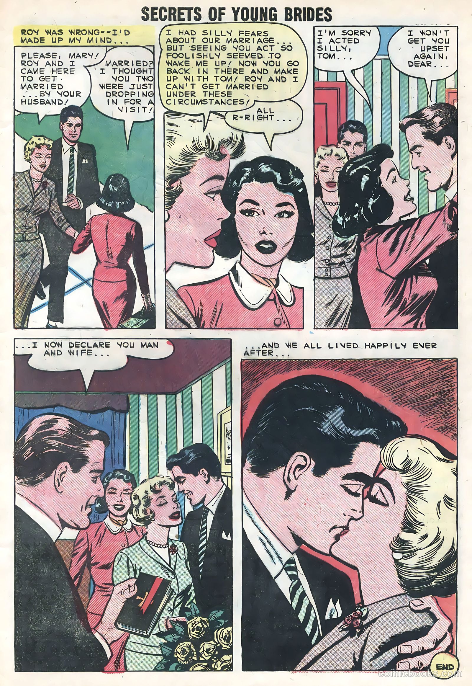 Secrets of Young Brides #14 (1959) — page 33 of 36