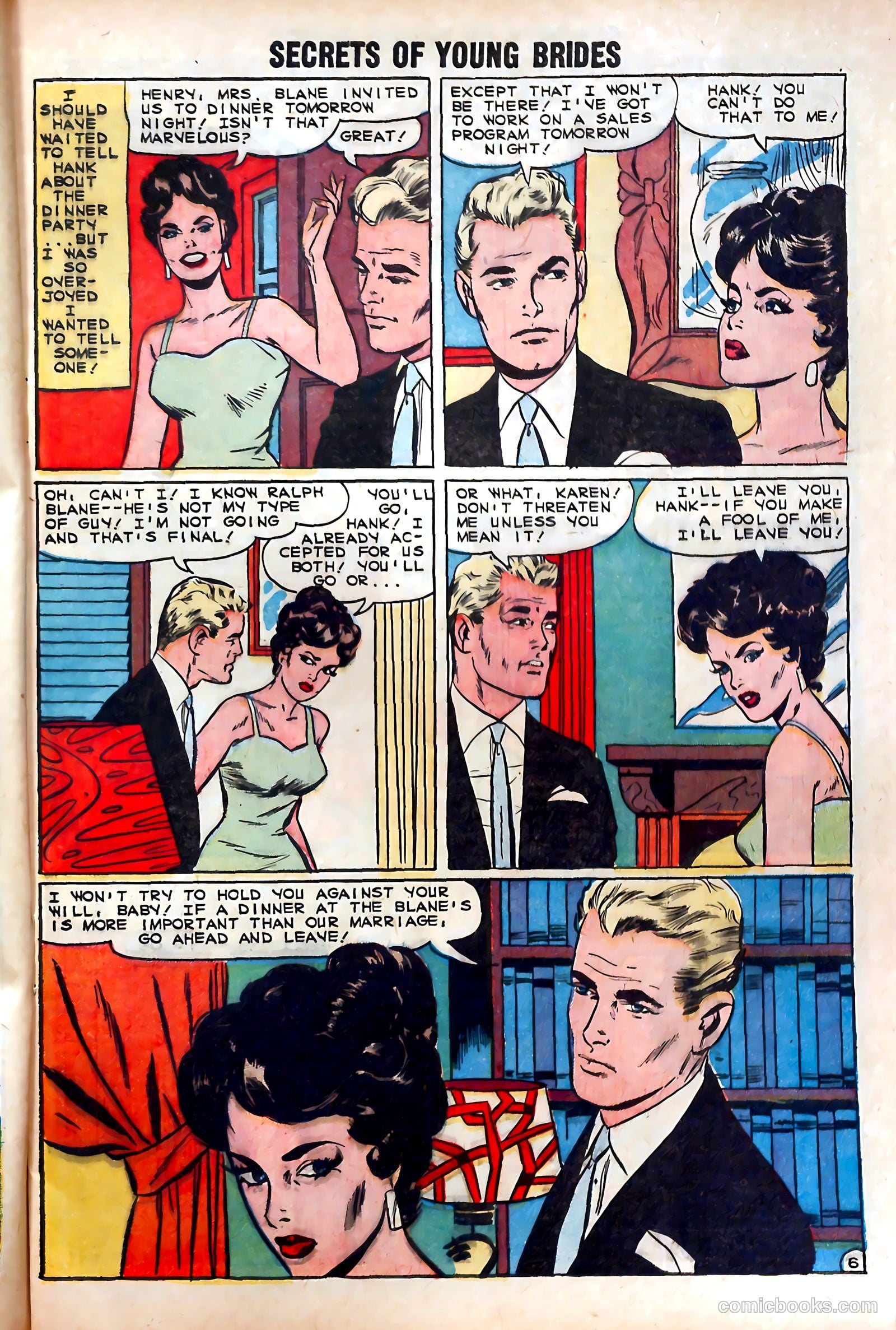 Secrets of Young Brides #15 (1959) — page 9 of 36
