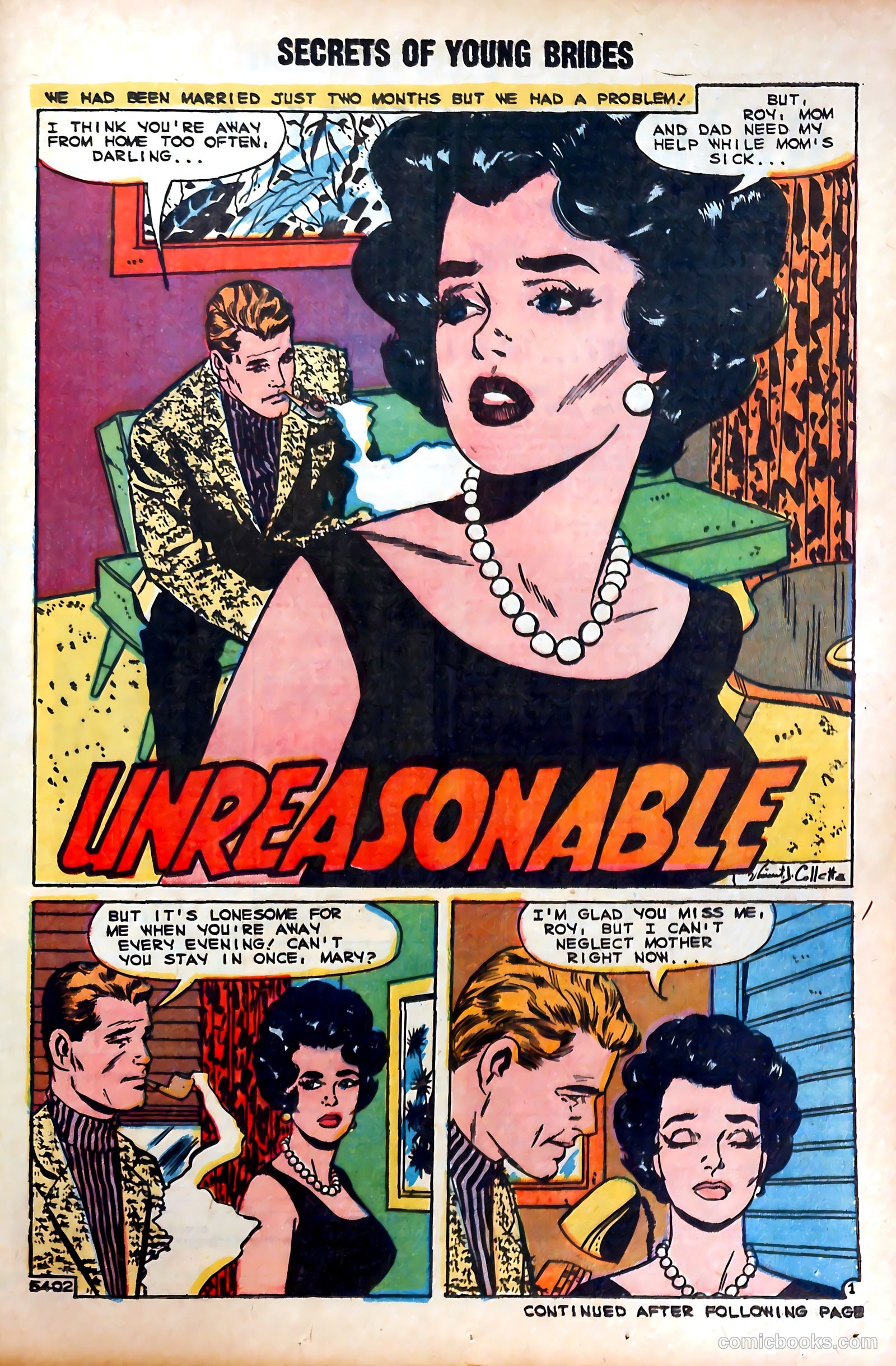 Secrets of Young Brides #15 (1959) — page 21 of 36