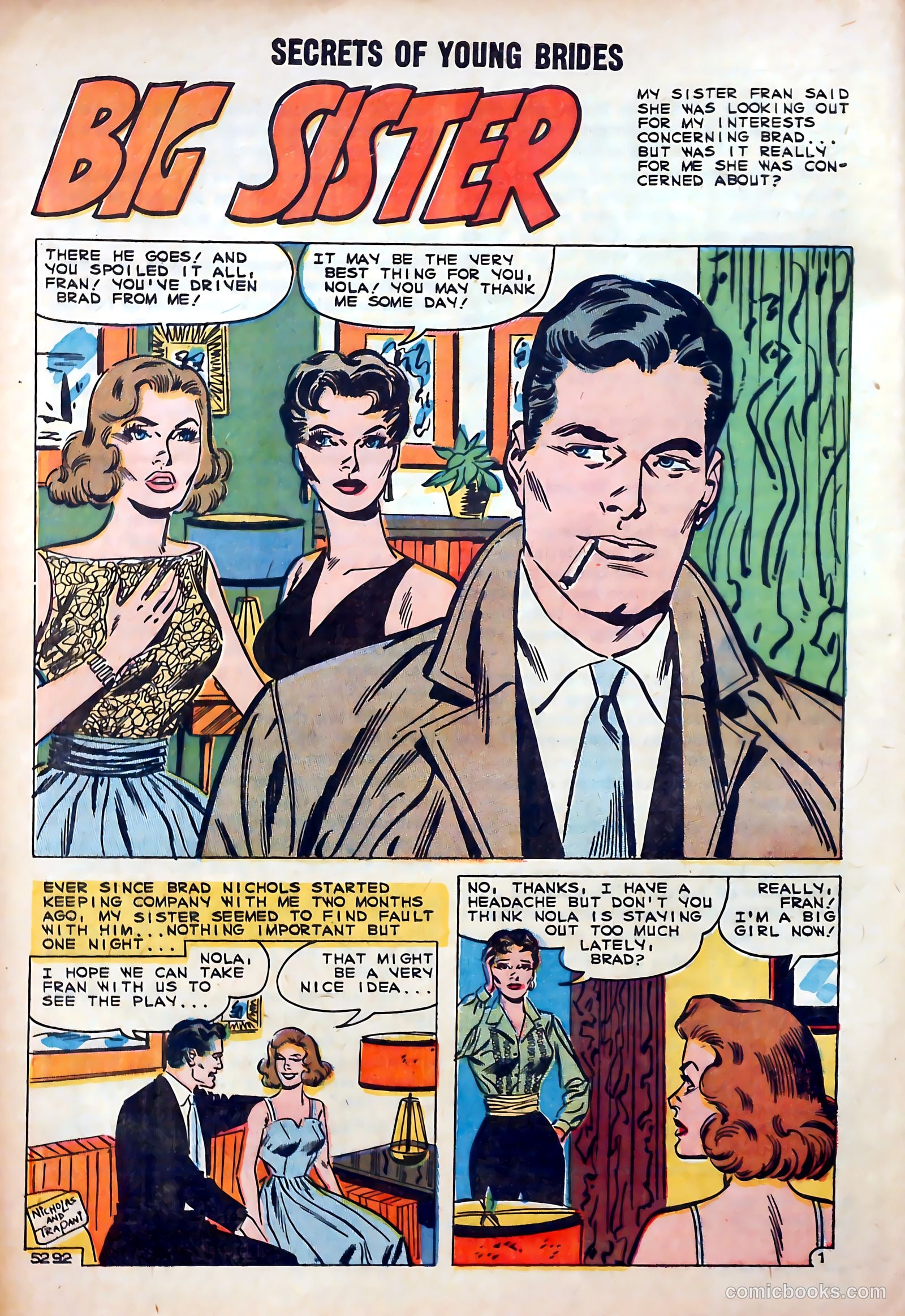 Secrets of Young Brides #15 (1959) — page 28 of 36