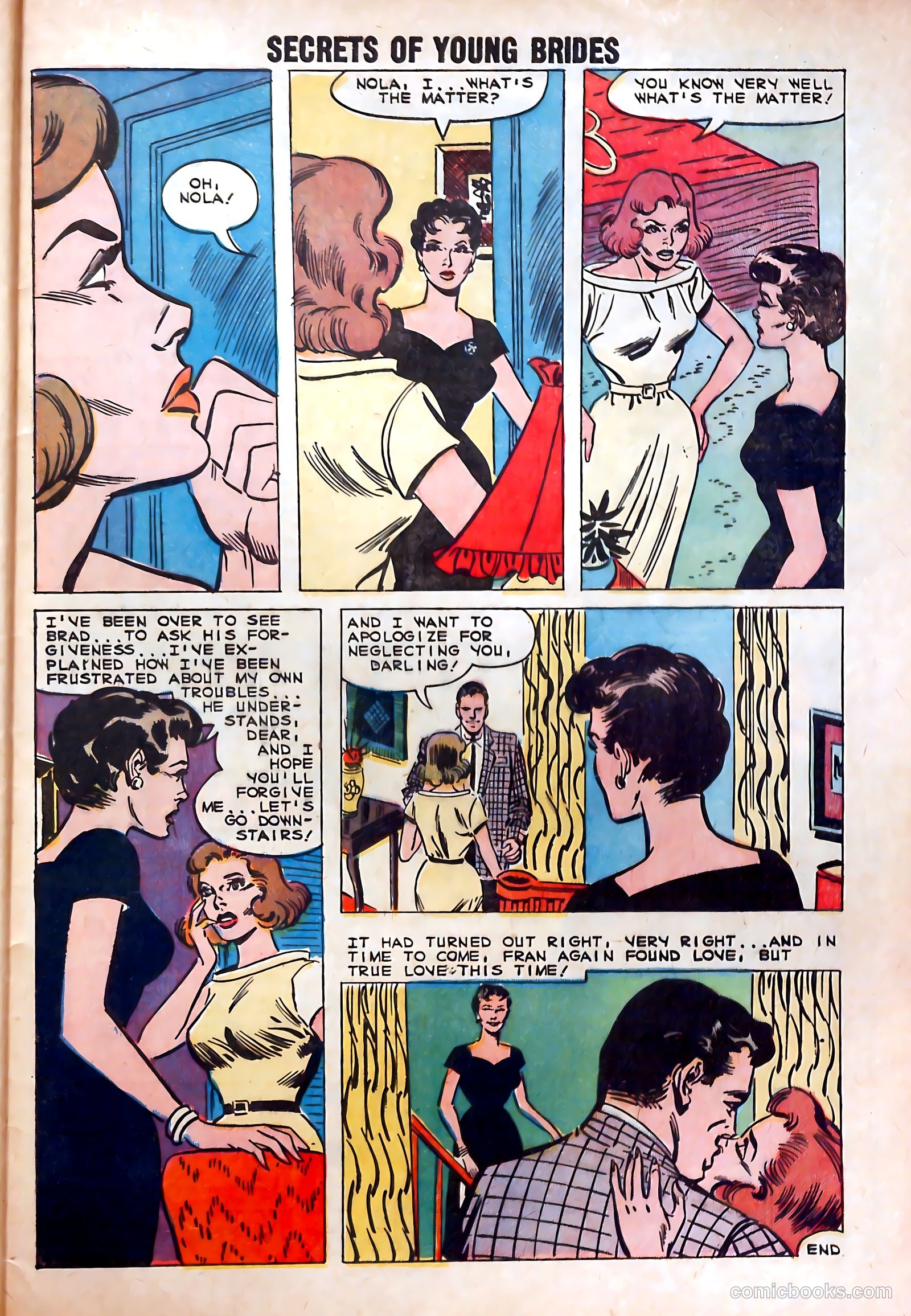 Secrets of Young Brides #15 (1959) — page 33 of 36