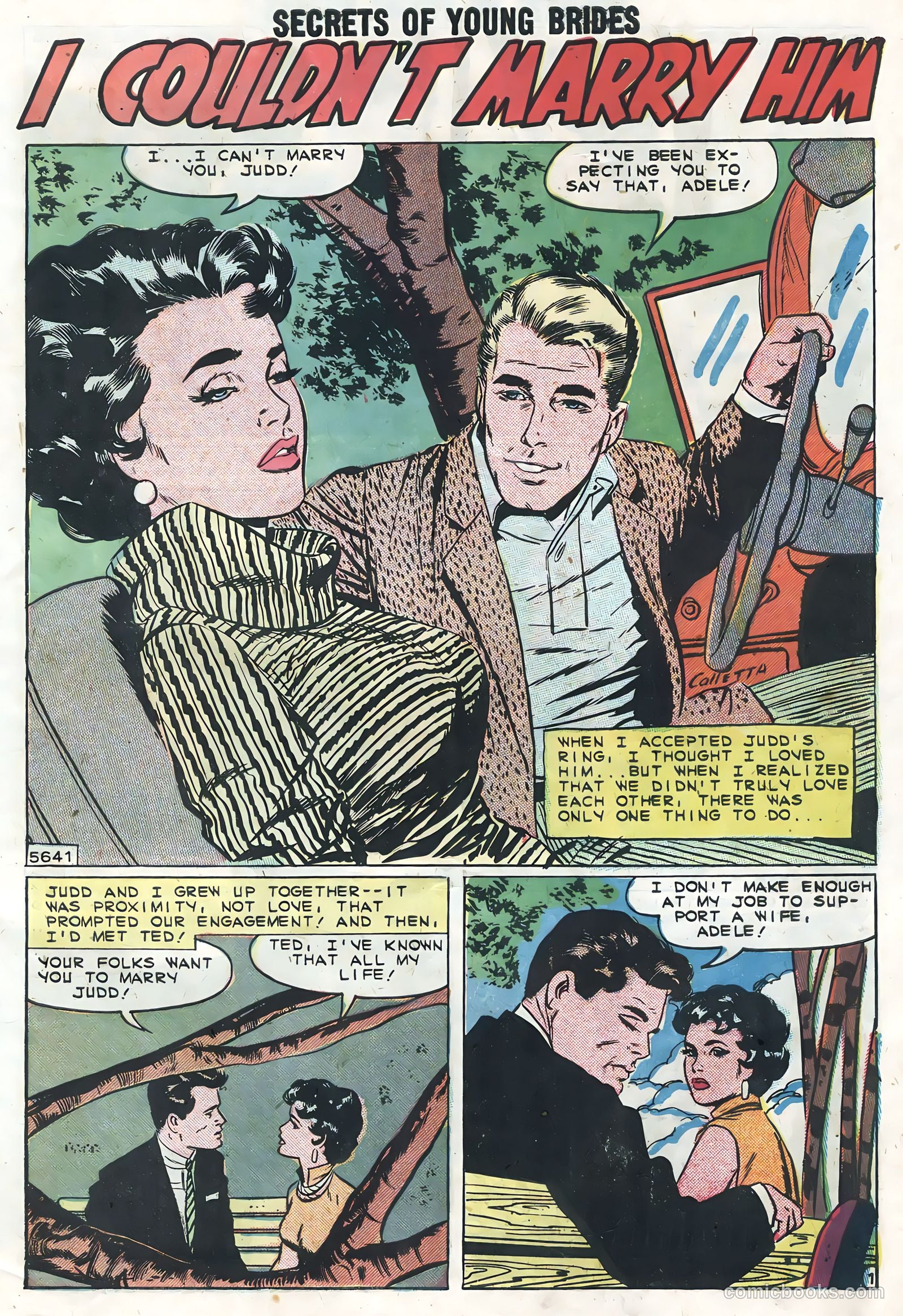 Secrets of Young Brides #16 (1959) — page 3 of 36