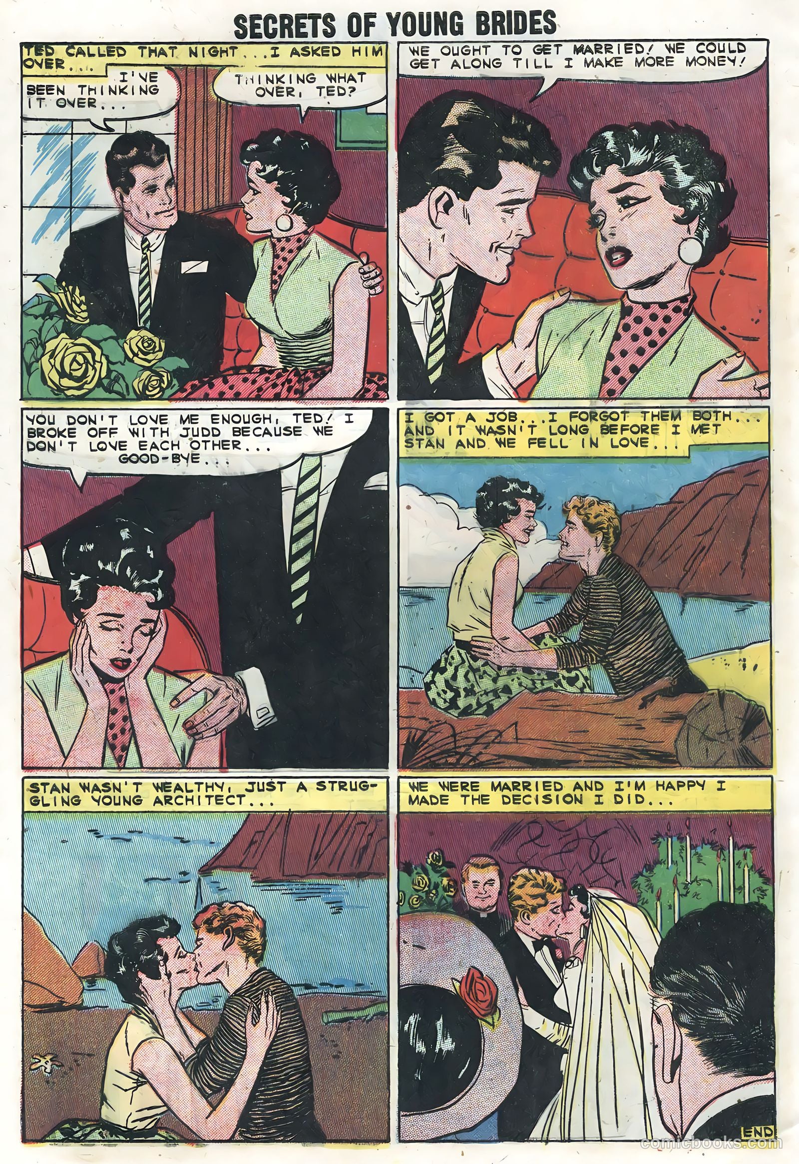 Secrets of Young Brides #16 (1959) — page 8 of 36