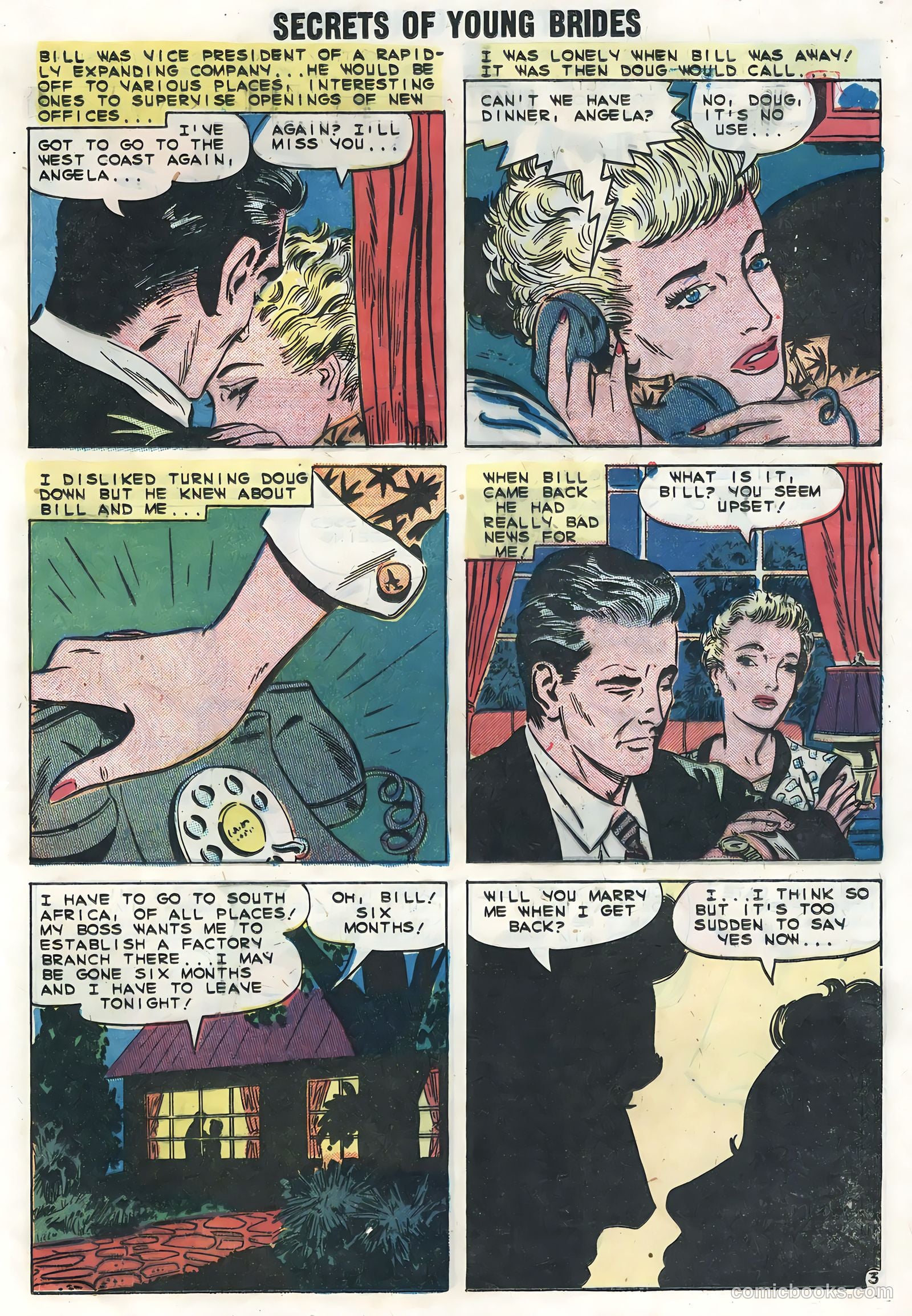 Secrets of Young Brides #16 (1959) — page 25 of 36