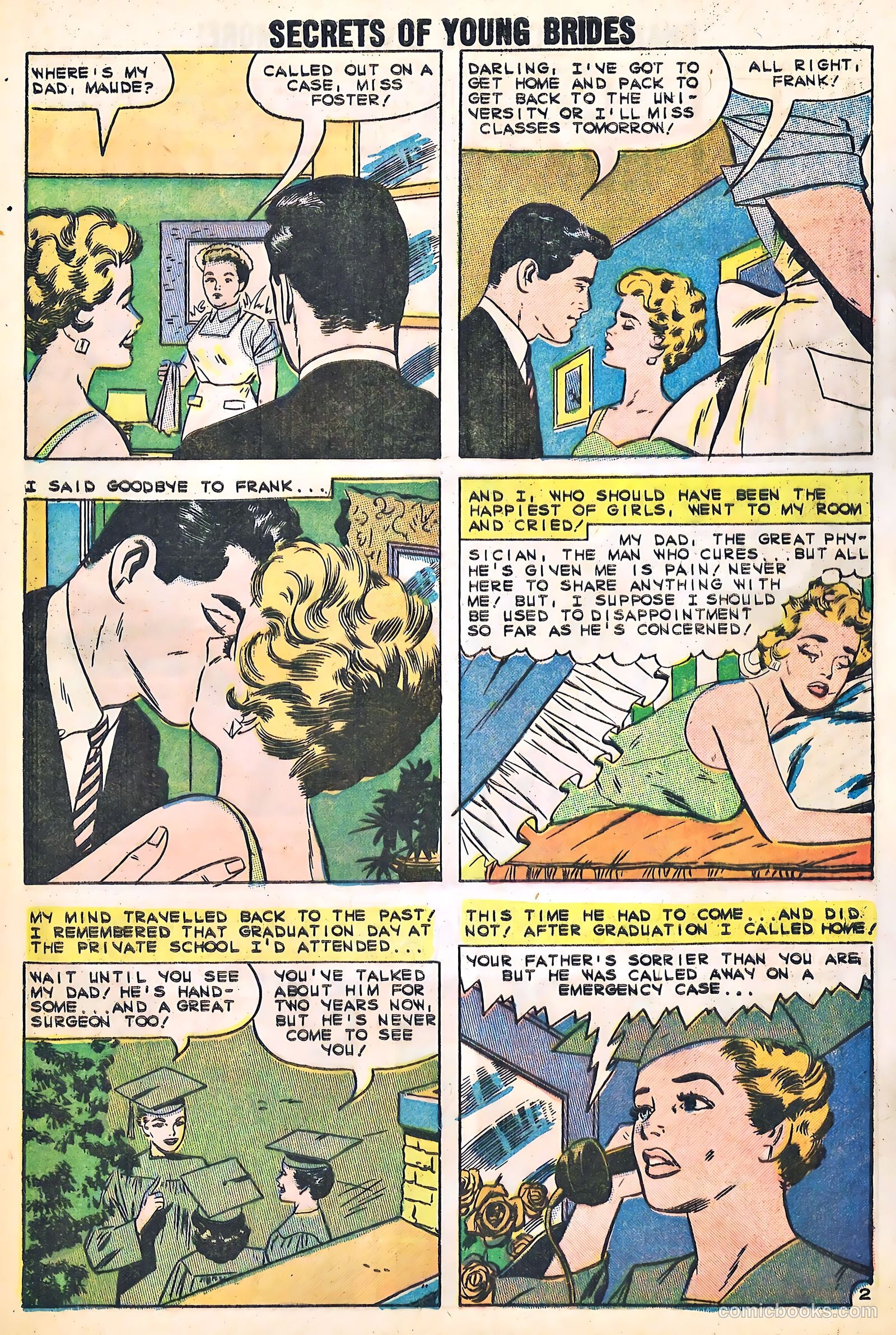 Secrets of Young Brides #17 (1960) — page 28 of 36