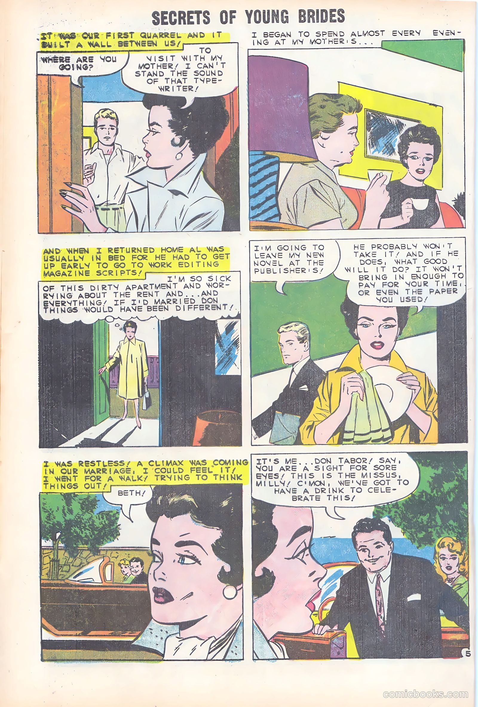 Secrets of Young Brides #18 (1960) — page 8 of 36